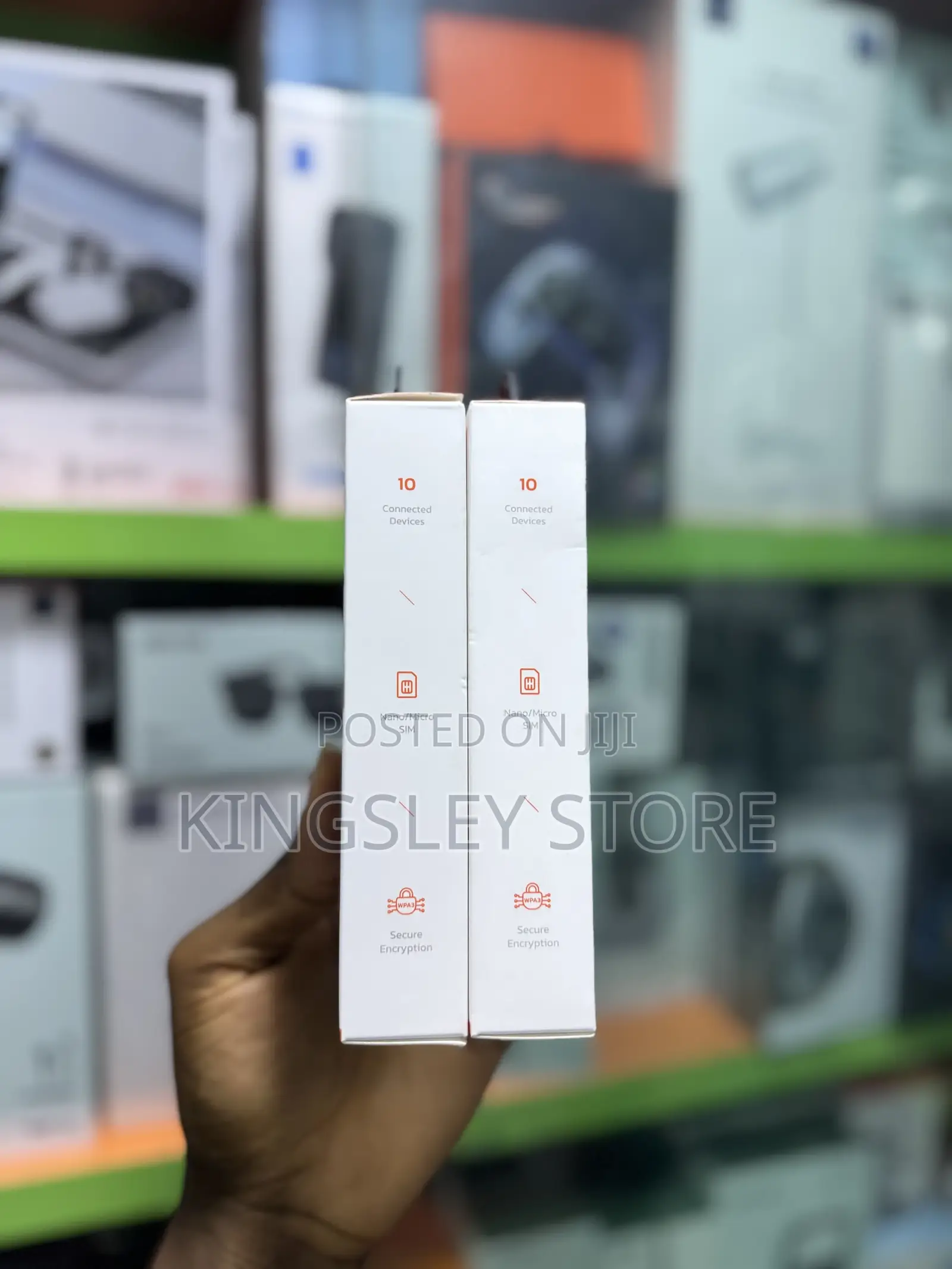 Porodo Pocket Router 4g Lte | Wifi 6 - Black