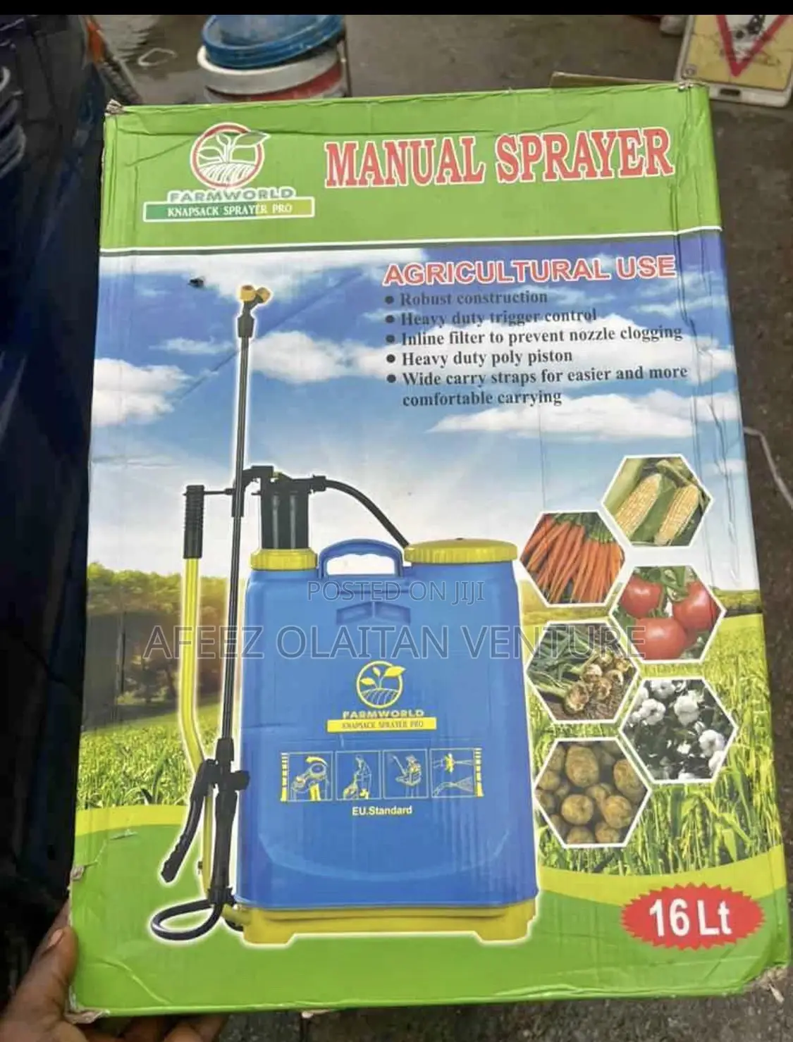 Manual Sprayer 16l