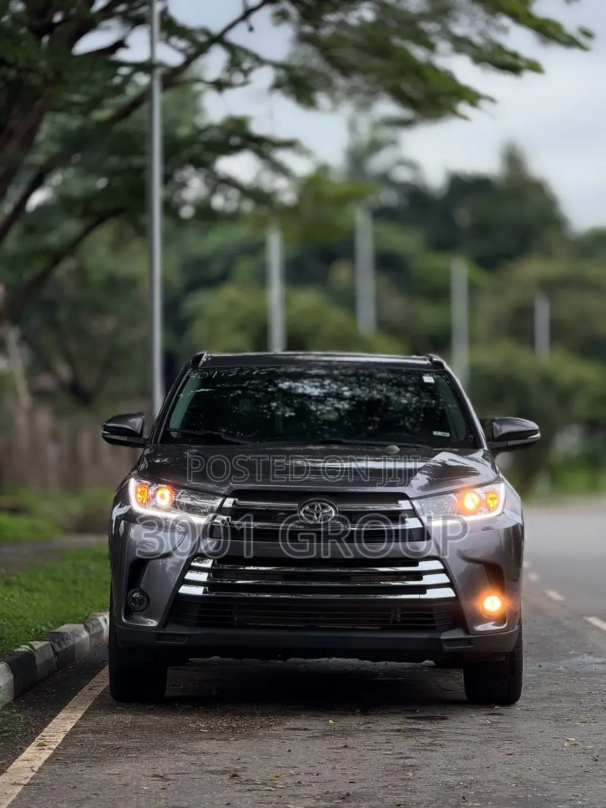 Toyota Highlander SE 2019 Gray
