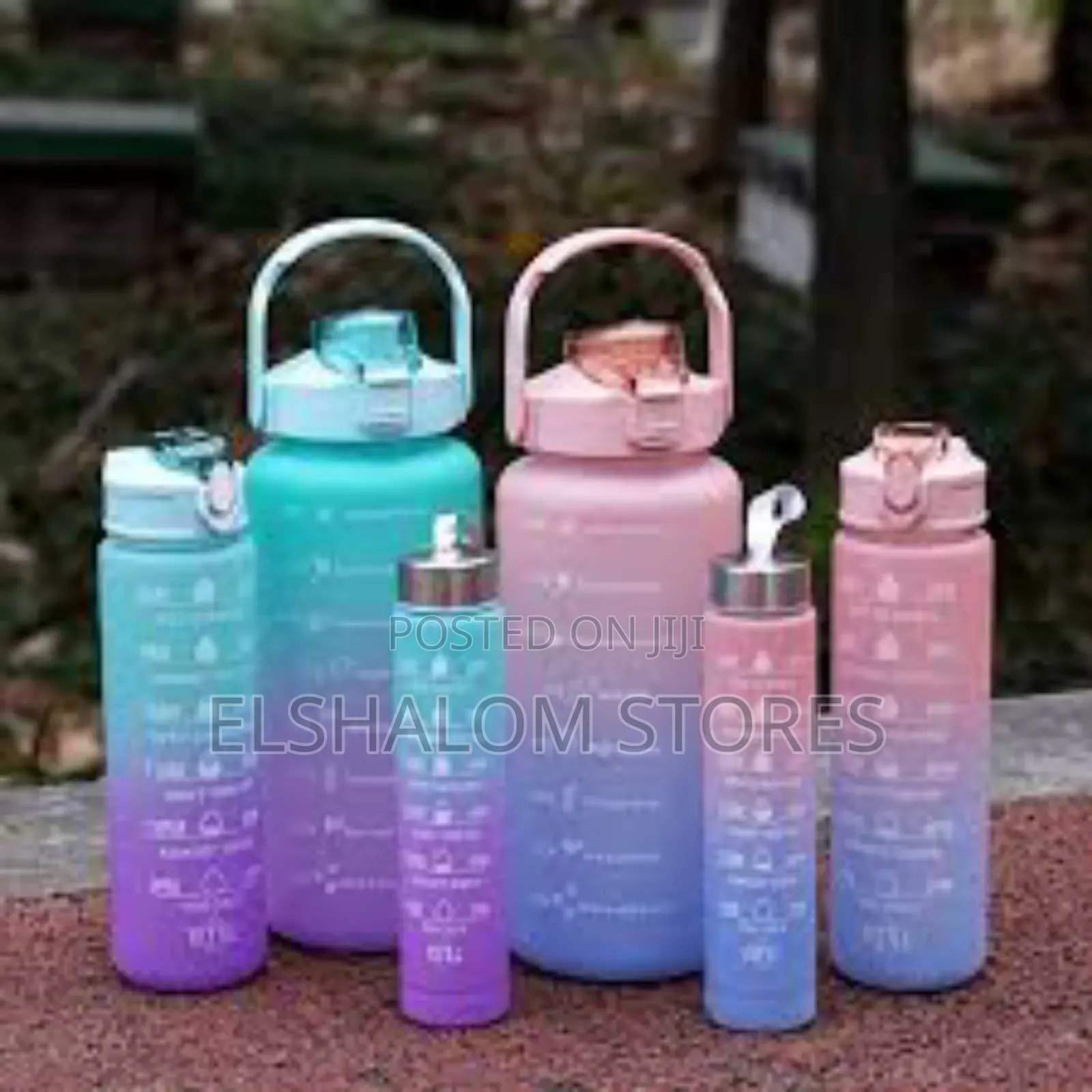 3 in 1 Motivational Water Bottle