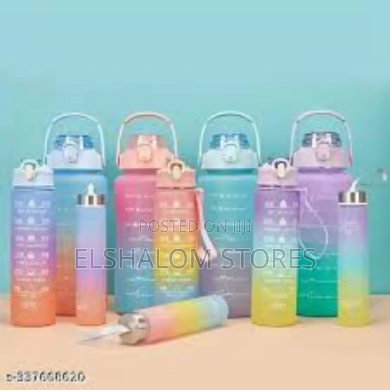 3 in 1 Motivational Water Bottle