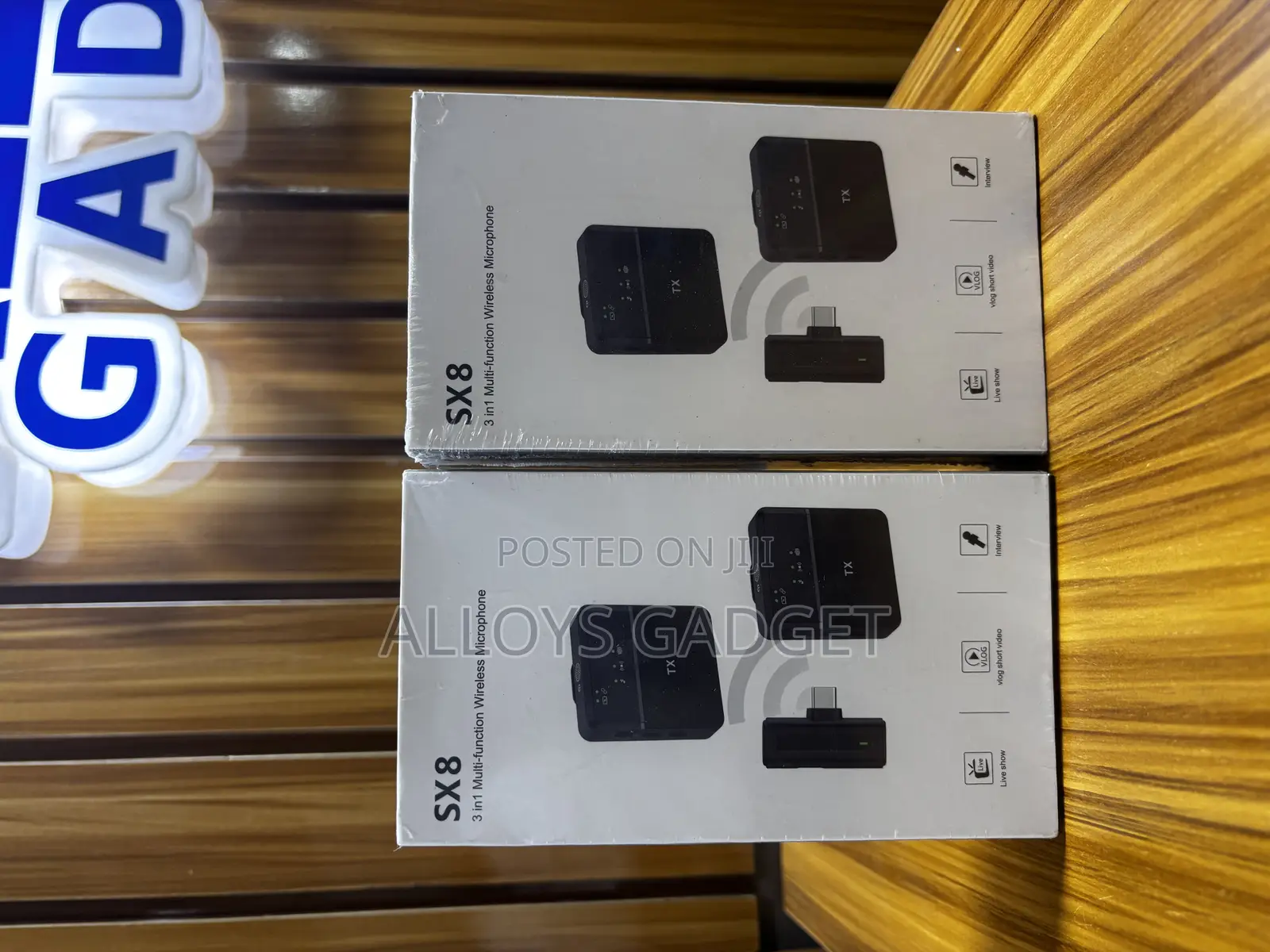 Sx8 3in1 Multi-Function Wiriless Microphone