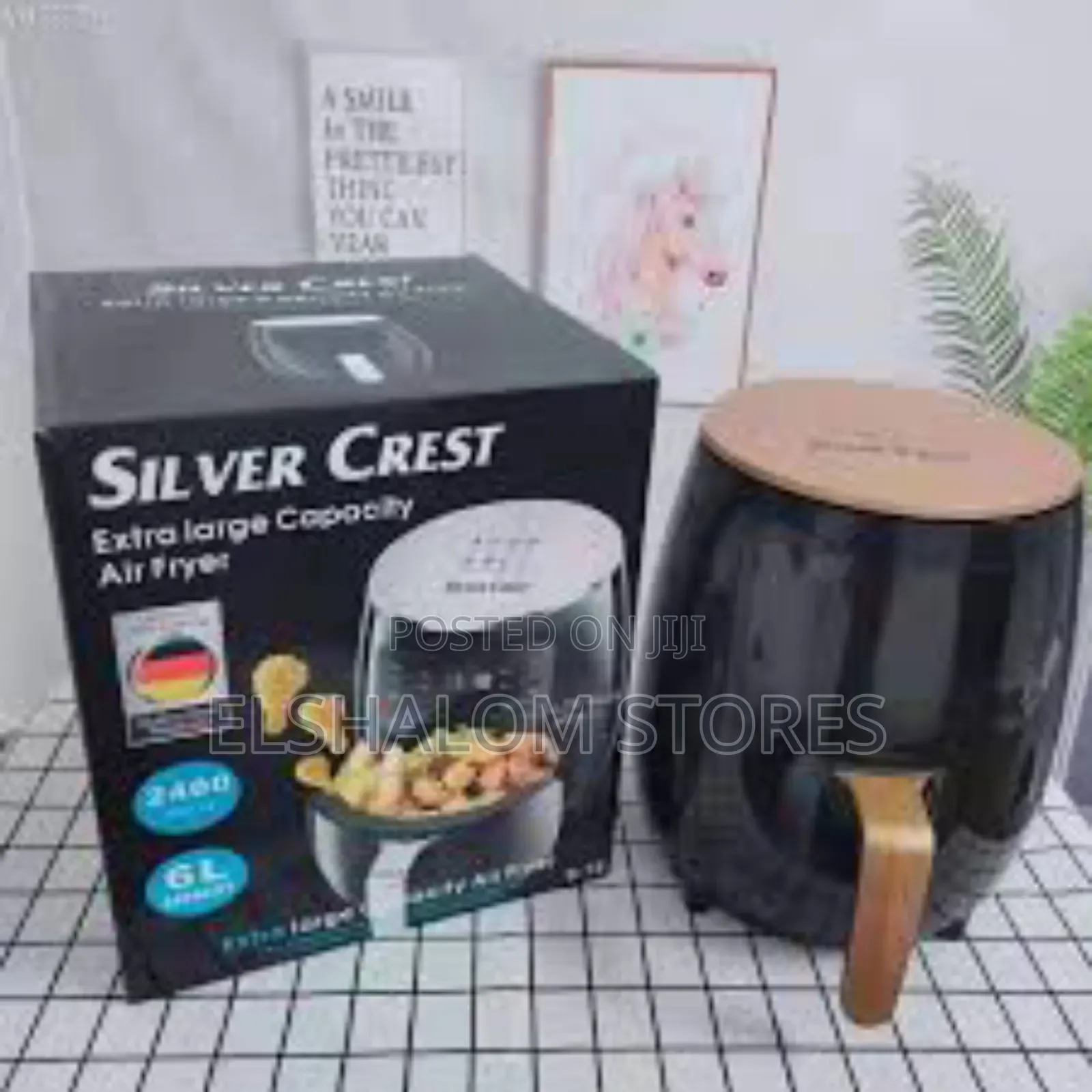 6 Litres Silver Crest Digital Airfryer