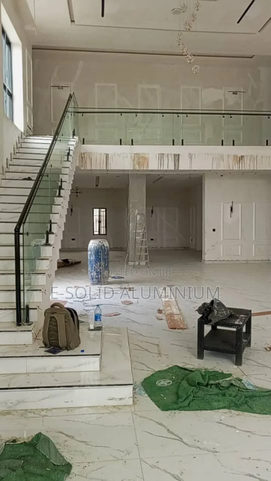 Staircase Handrails With 10mm Tempered Glass