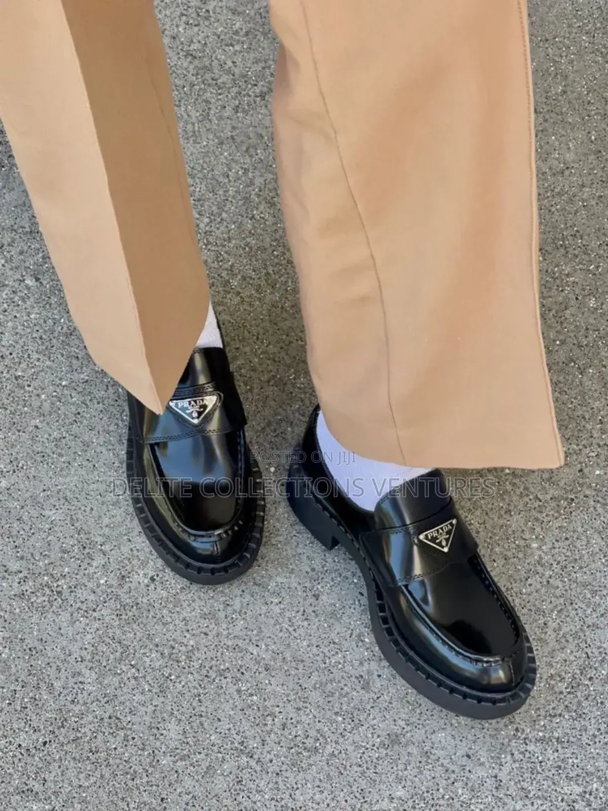 Prada Brushed-Leather Lining Calf Leather 100%Farfetch Id: