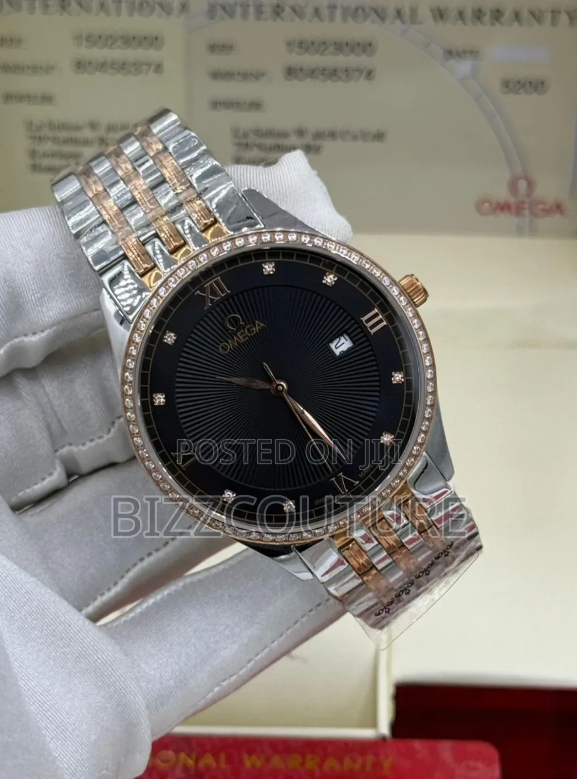 Original Omega Two-Tone Stainless Steel, Calendar Watch