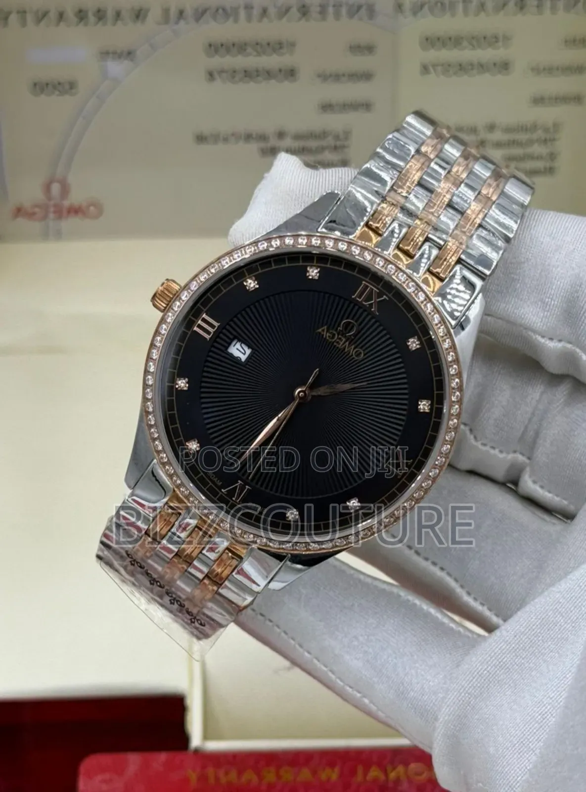 Original Omega Two-Tone Stainless Steel, Calendar Watch