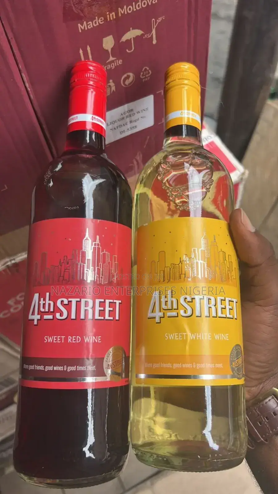 4th Street Sweet Wine By 12 Bottles