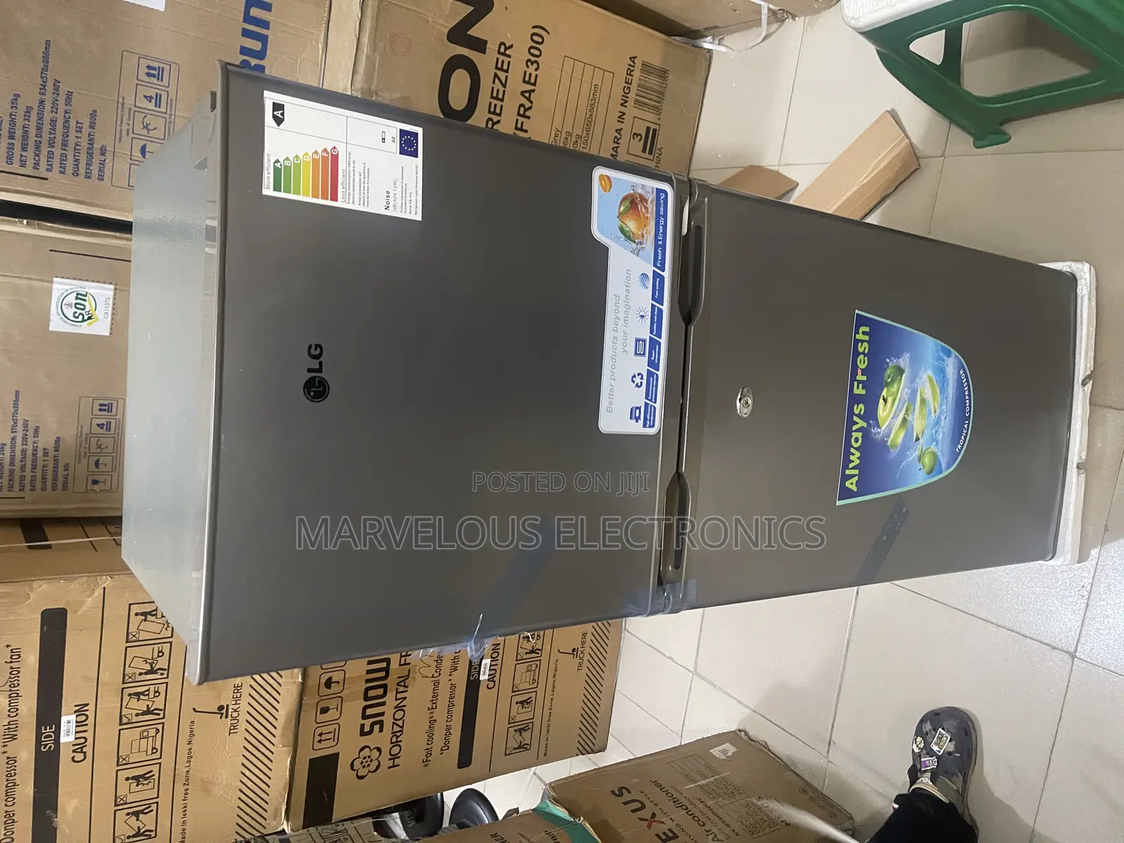 Brand New Lg 250l Refrigerator Full Coper Engine Warranty 2years Valid
