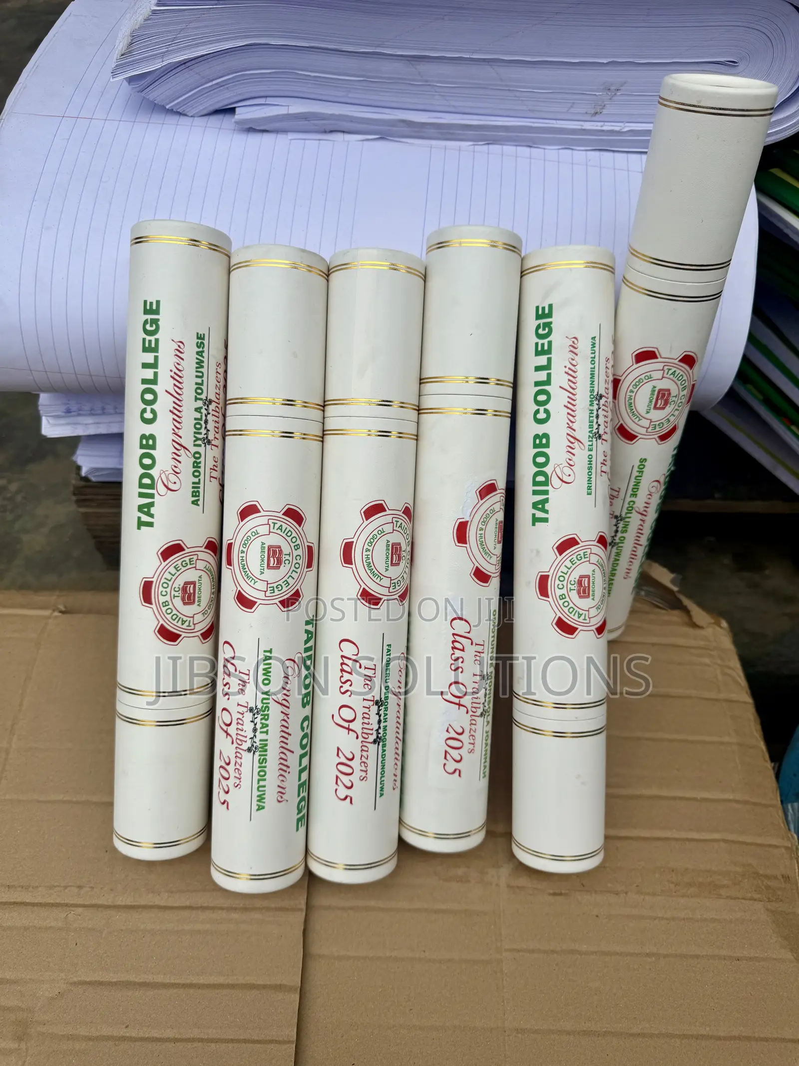 Cheap Academy Graduation Scroll