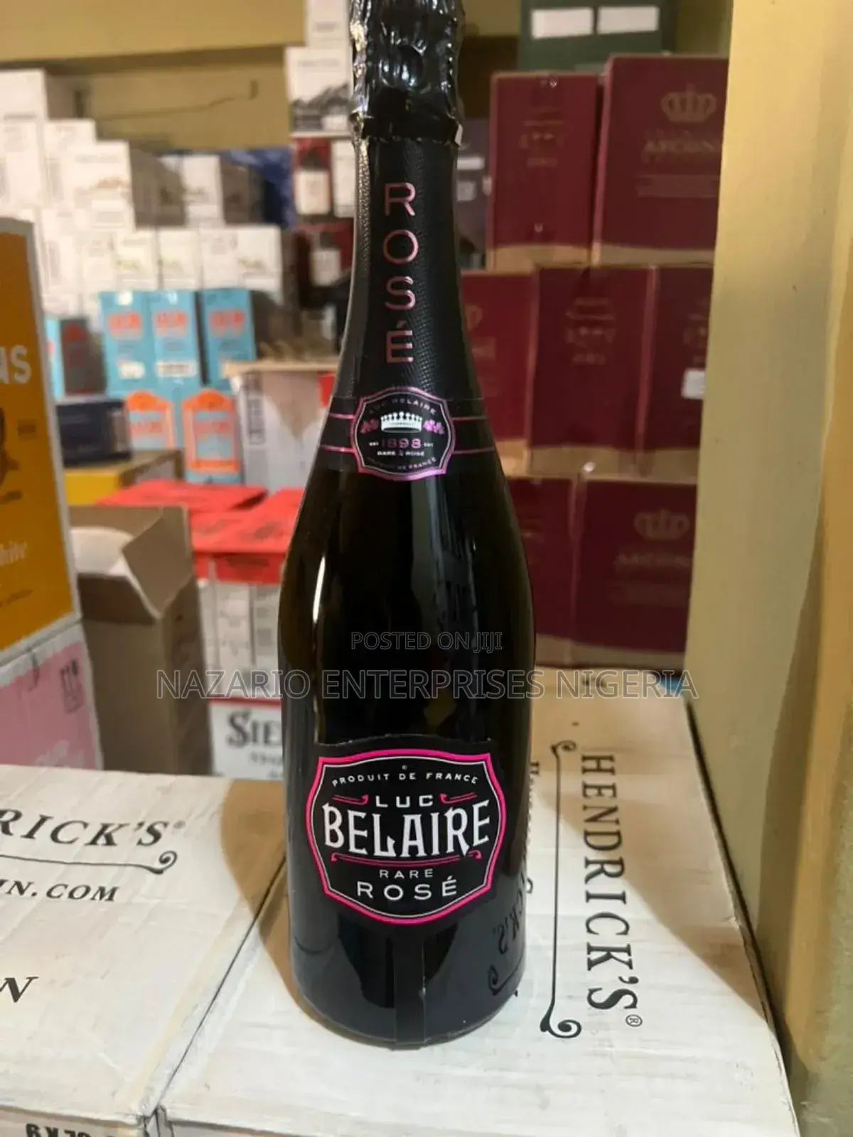 Luc Belaire With Light by 12 Bottles