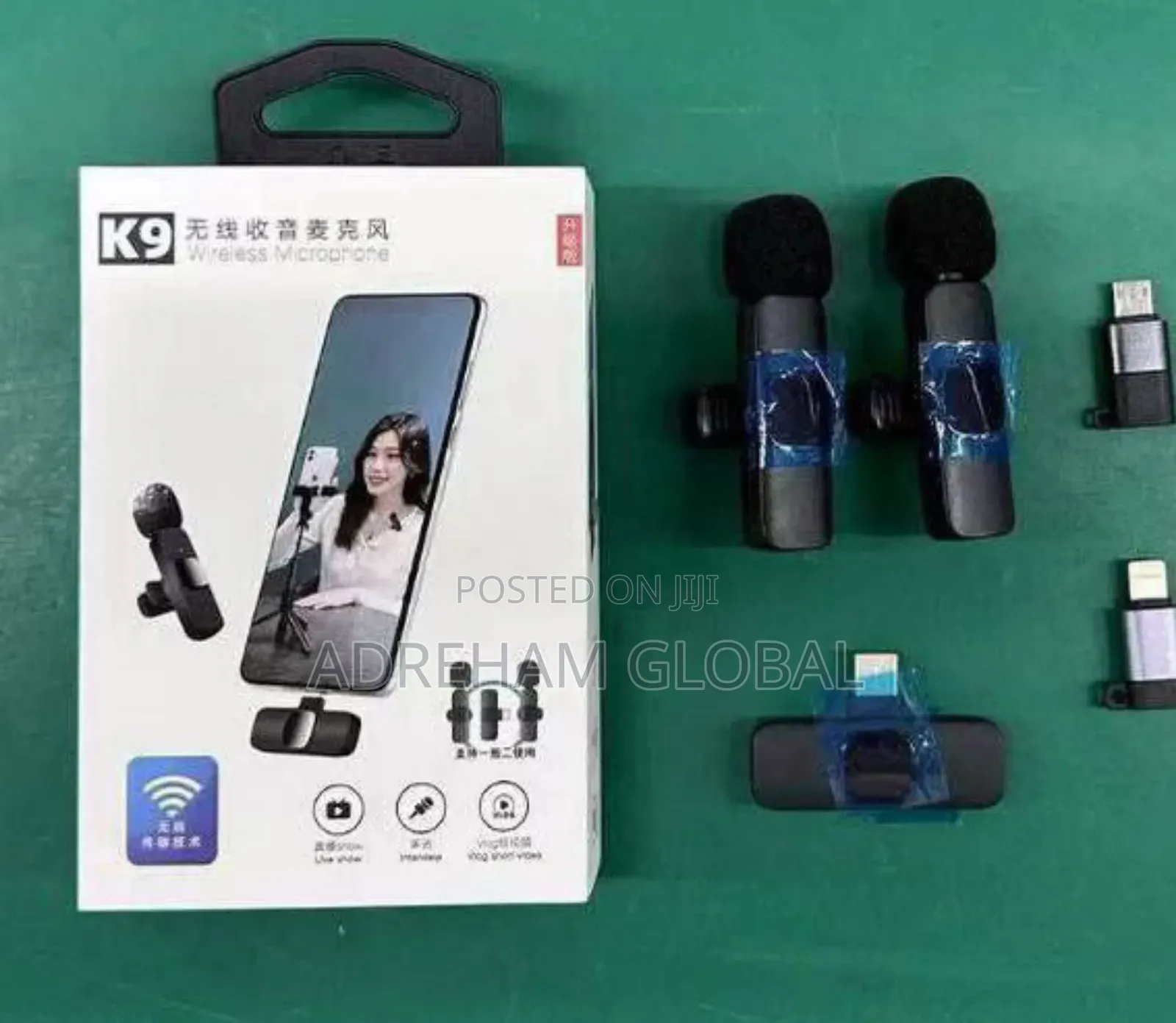  Label Double Mic for Type C and iPhone