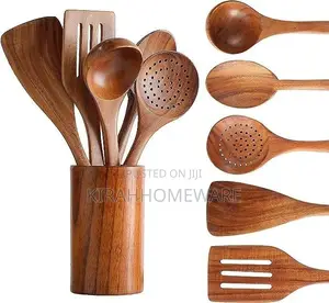 High Quality Wooden Cooking Spoon Set