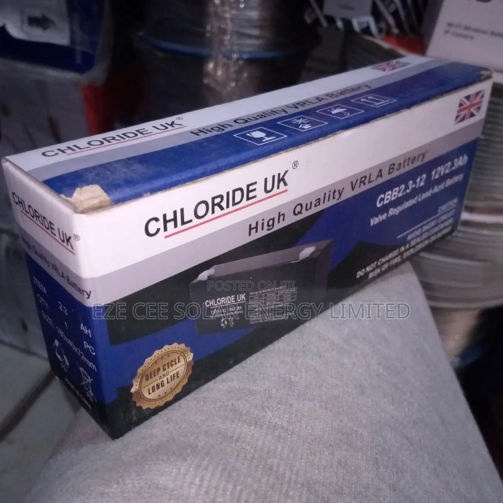 12v 2.3ahm Deep Cycle Battery