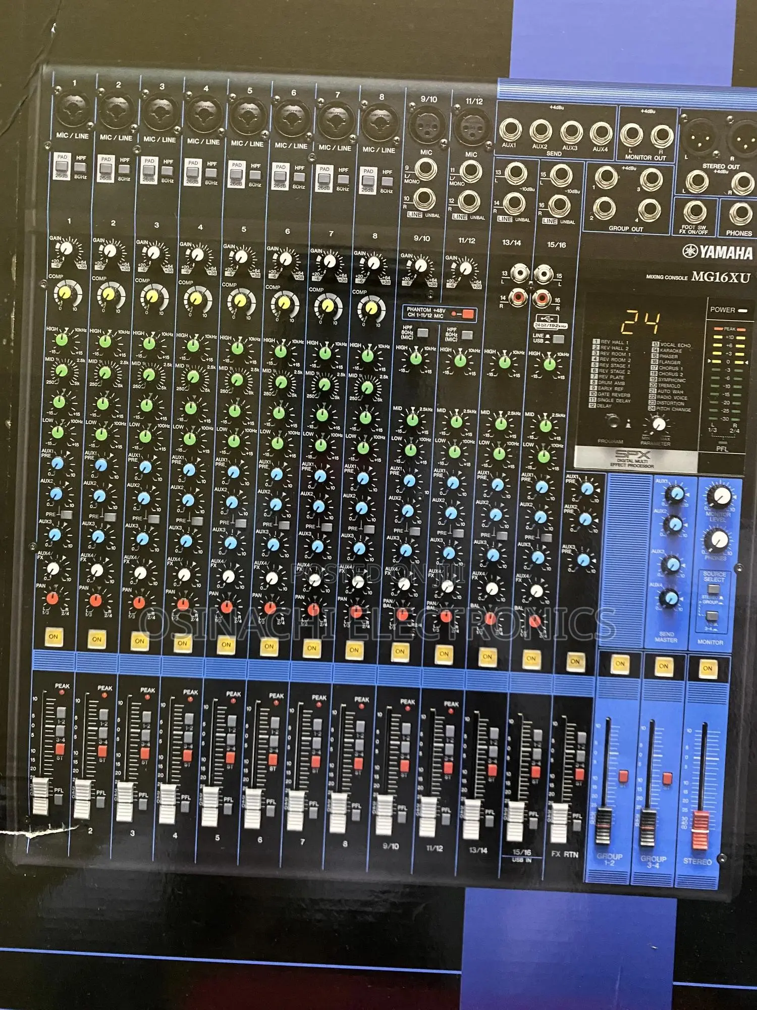 Yamaha Mixer Mg16xu
