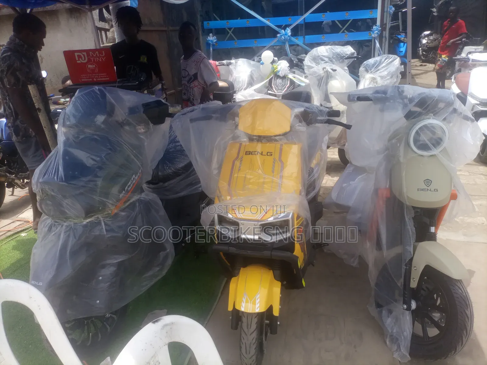 New Motorcycle 2025 Blue