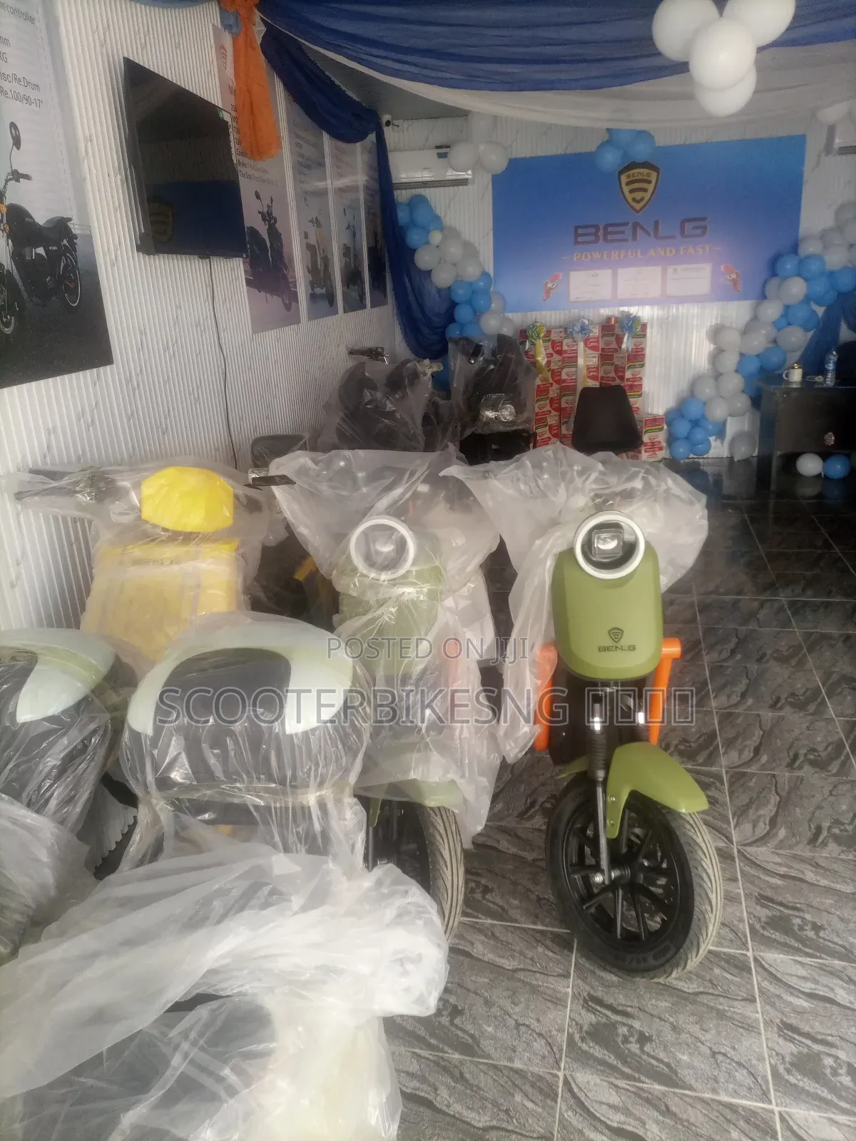 New Motorcycle 2025 Blue