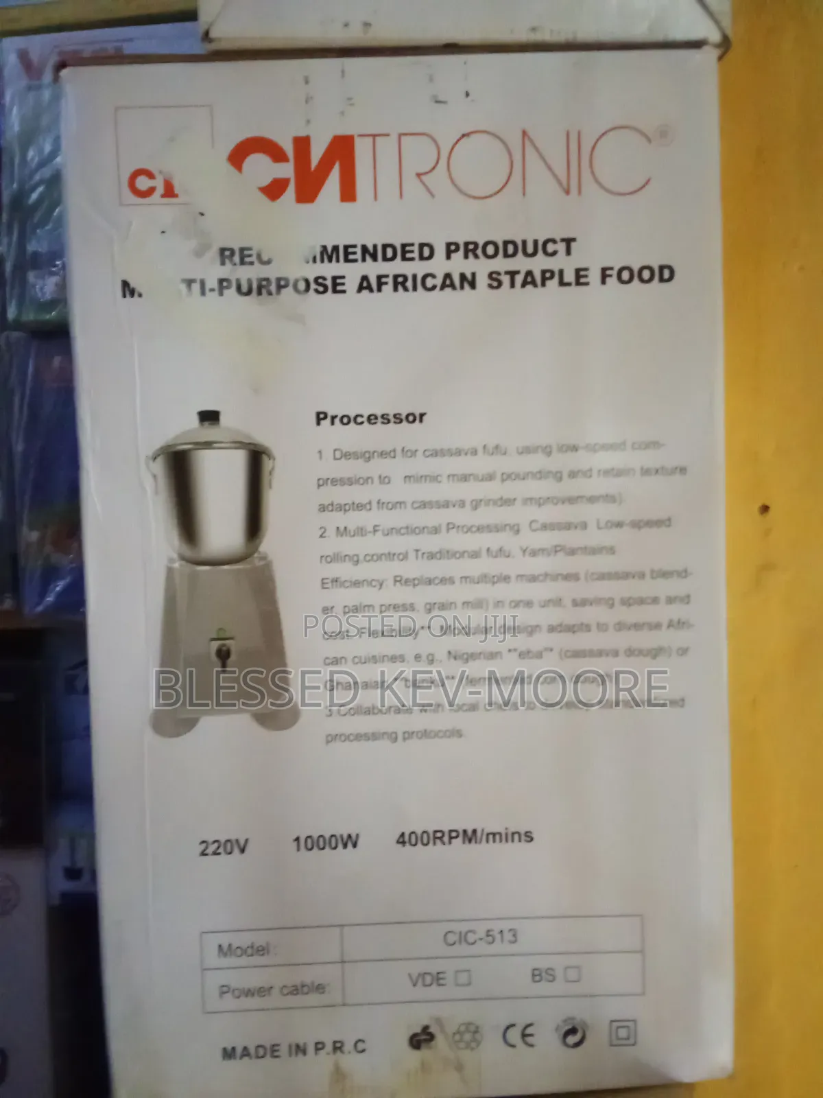 Cic Contronic Yam Pounder,Brand New.