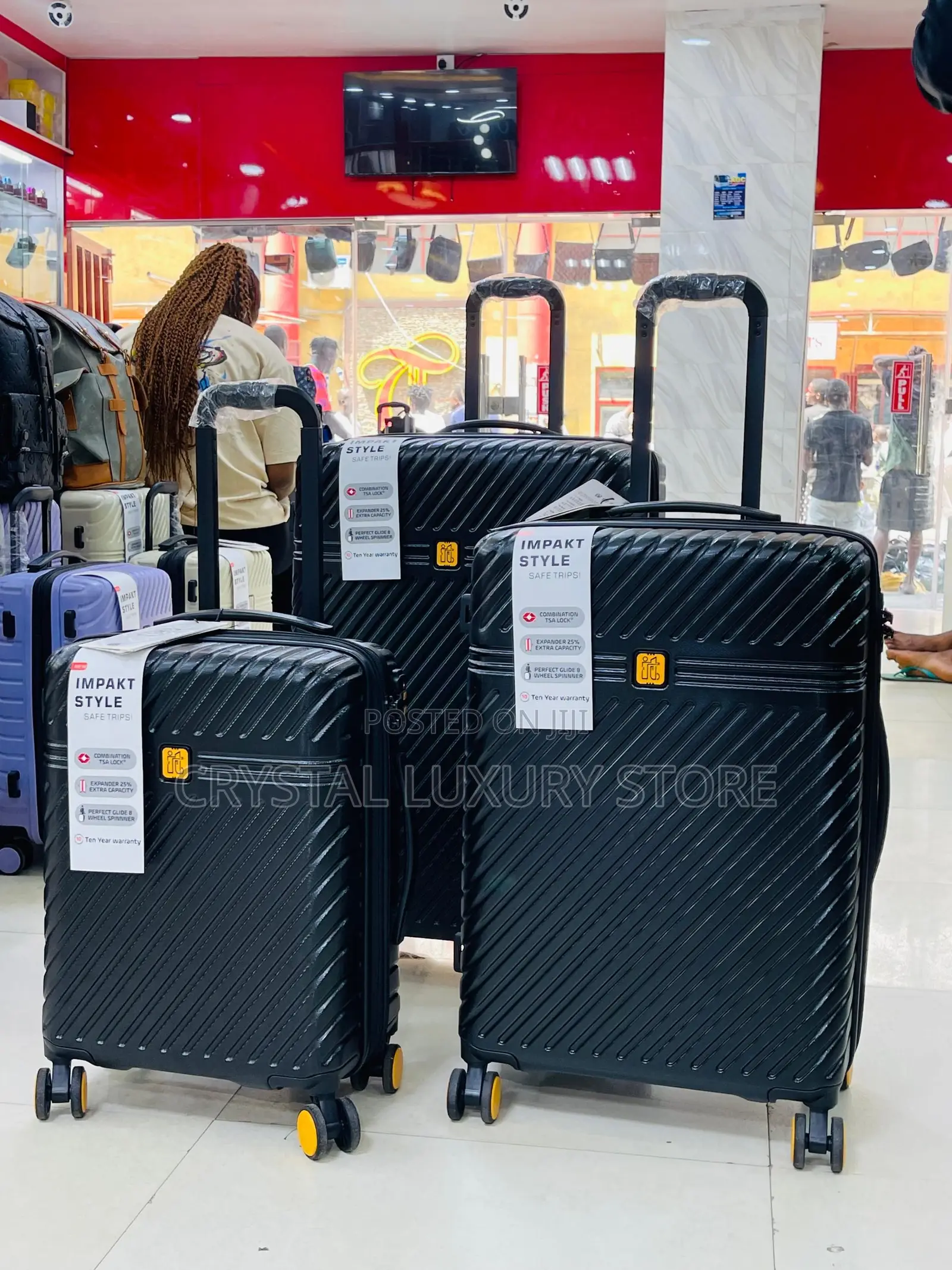 High Quality Luxury Travel Luggage Gv