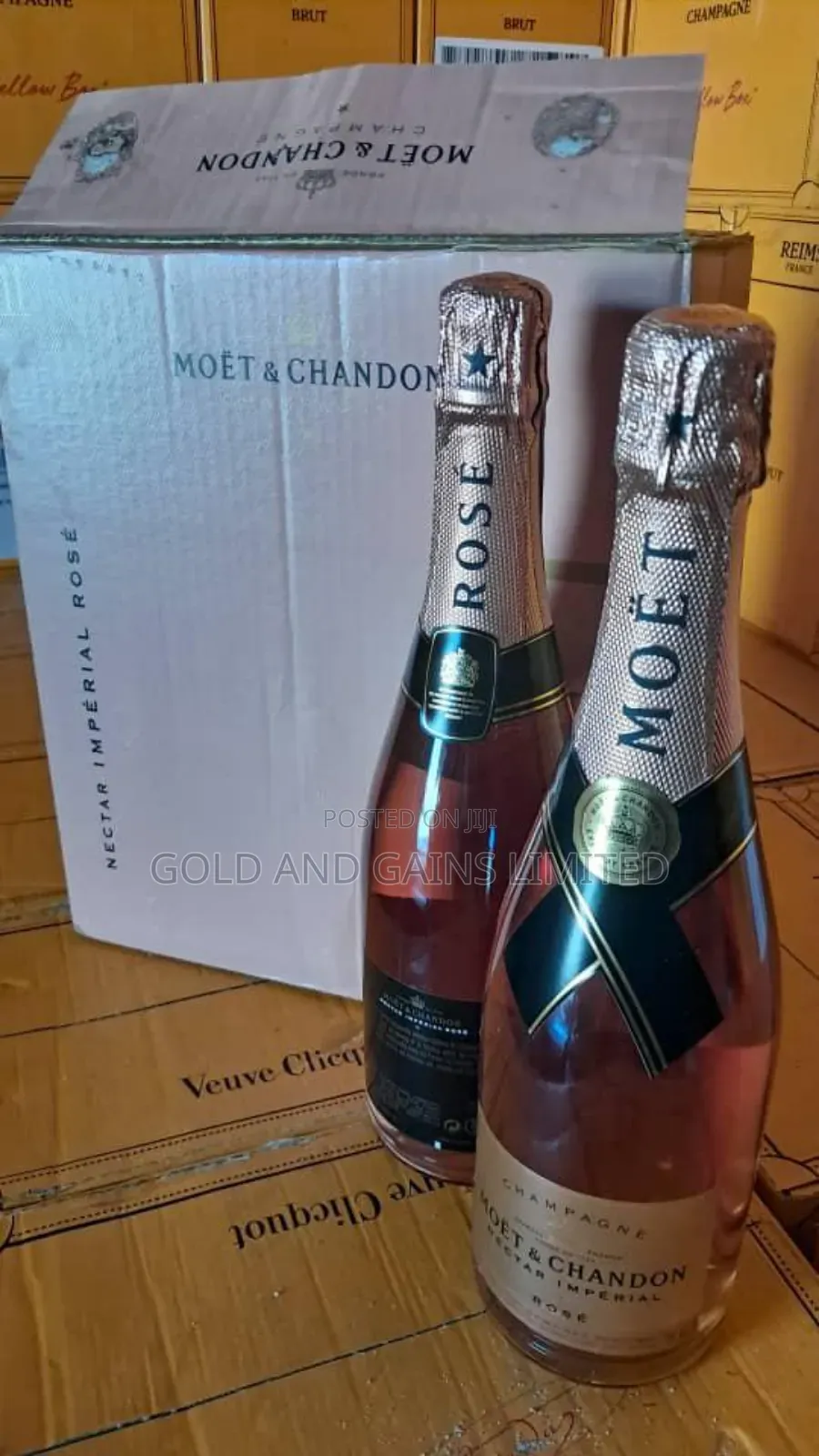 Moet Nectar Rose by 6btls (Wholesale)