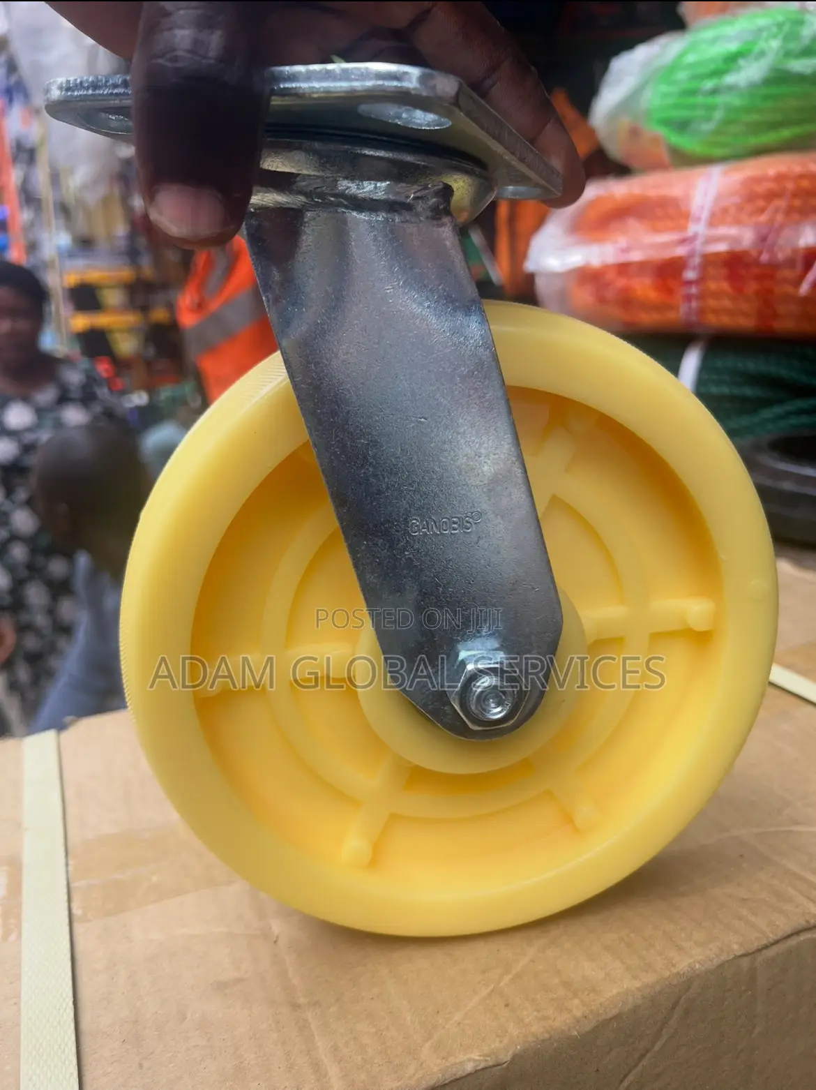 Swivel Teflon Caster Wheel 8” Heavy Duty