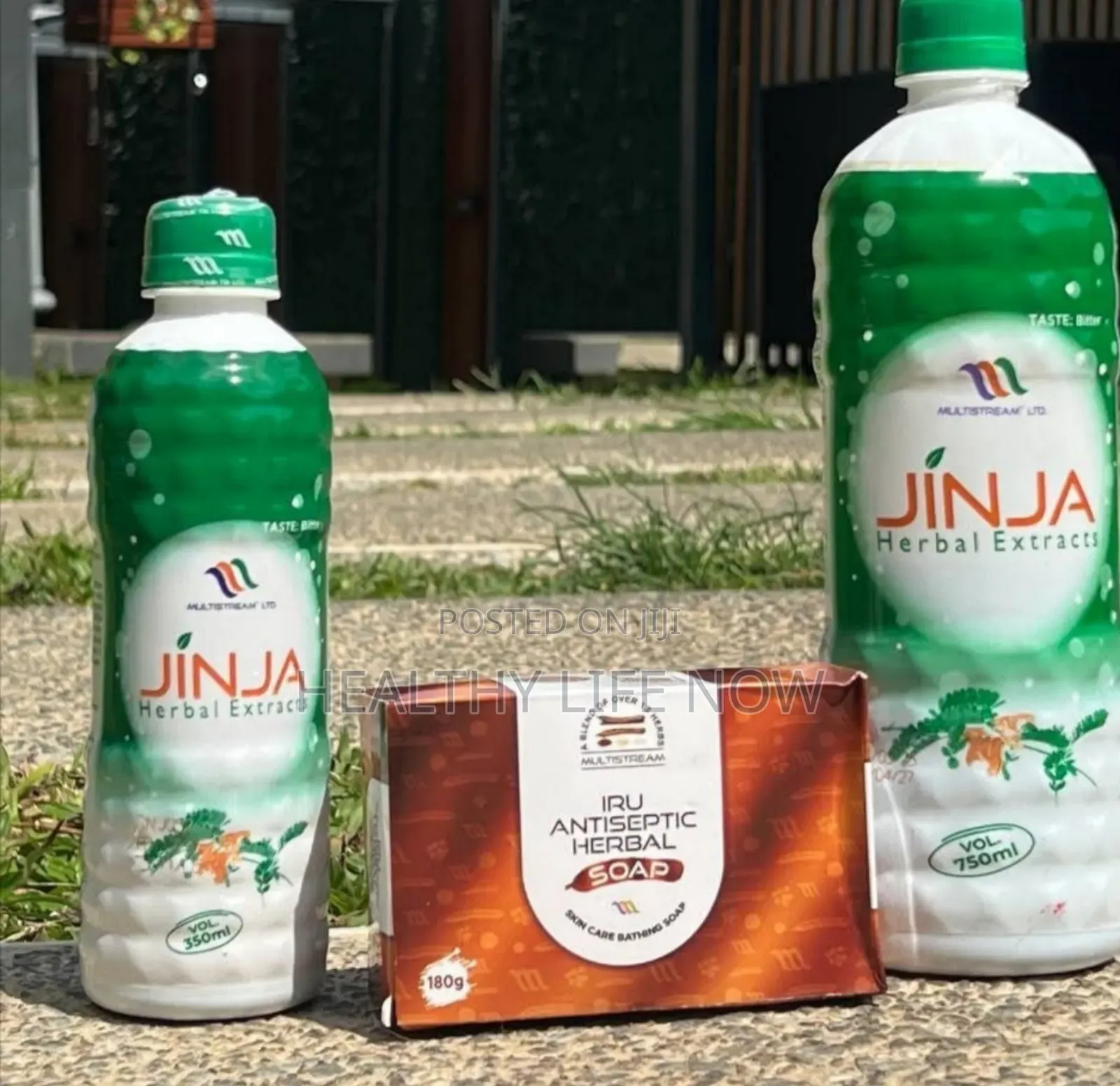 Iru Antiseptic Soap and Jinja Herbal Extract in Warri