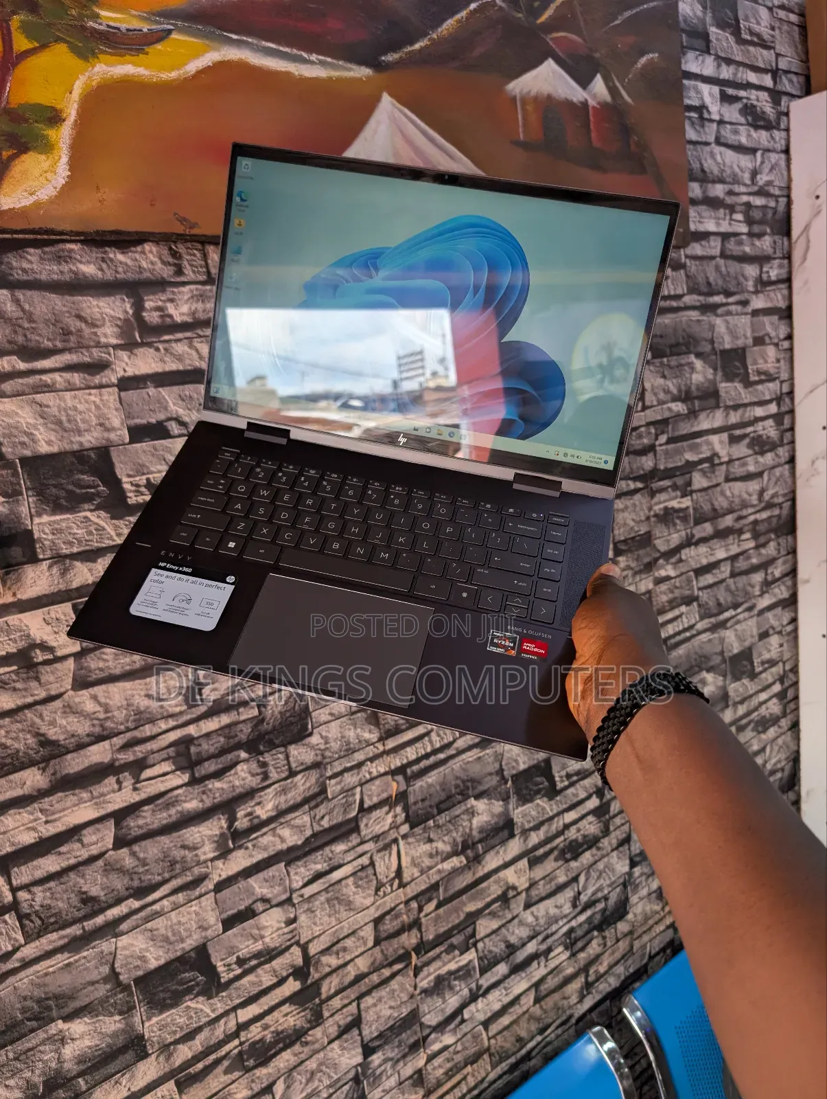 Laptop HP Envy X360 16GB AMD Ryzen 7 SSD 256GB