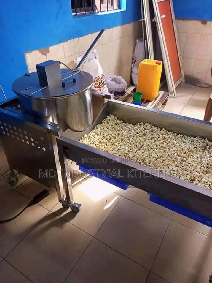 Gas Popcorn Machine