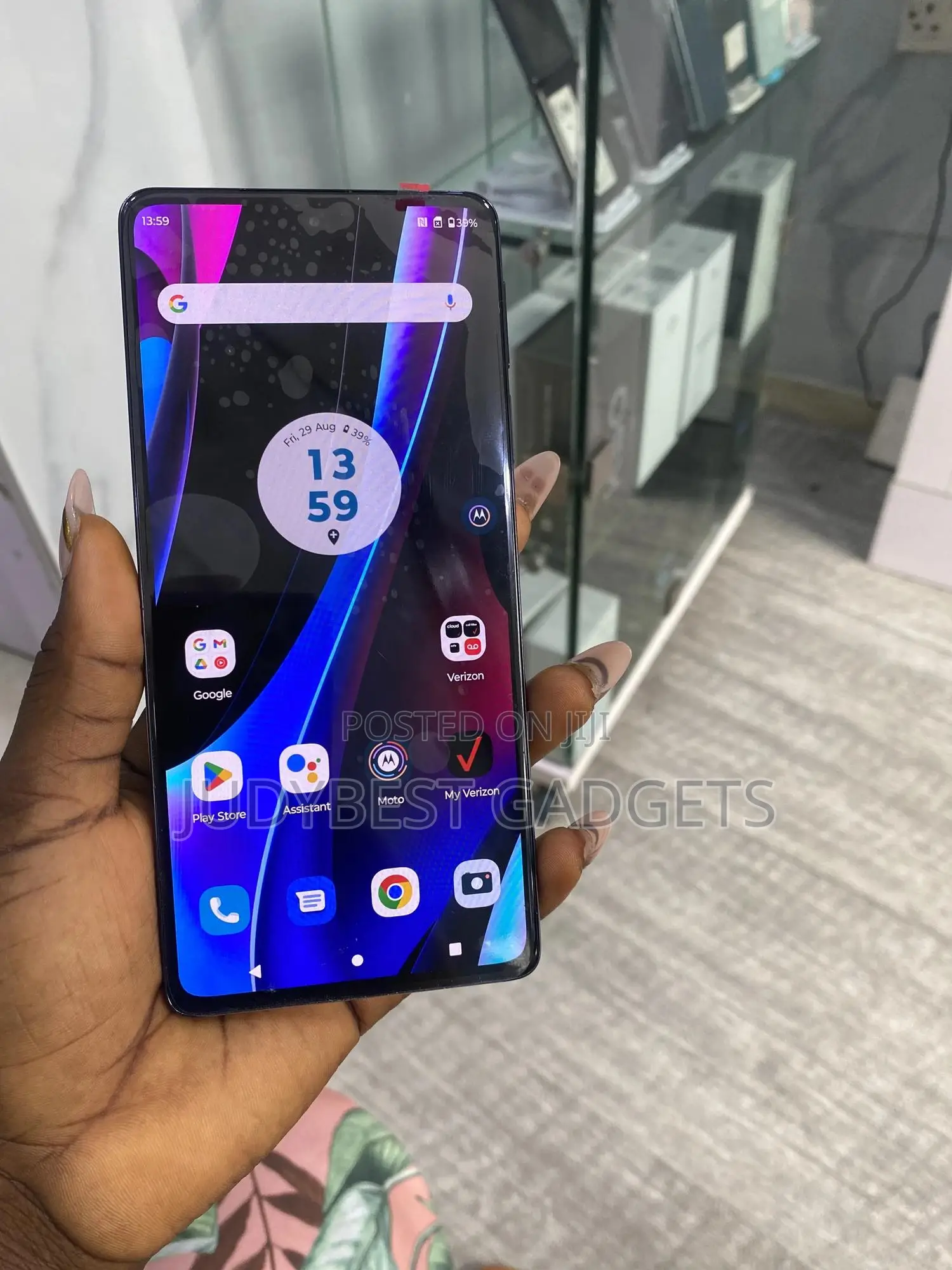 Motorola Edge+ 5G UW (2022) 256 GB Blue