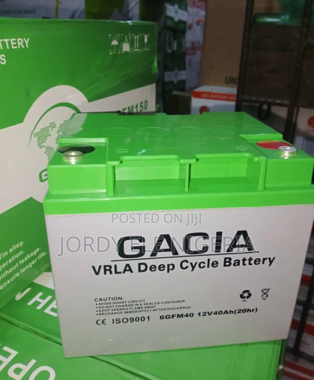 Gacia Deep Dry Cell Battery 12v/40ah