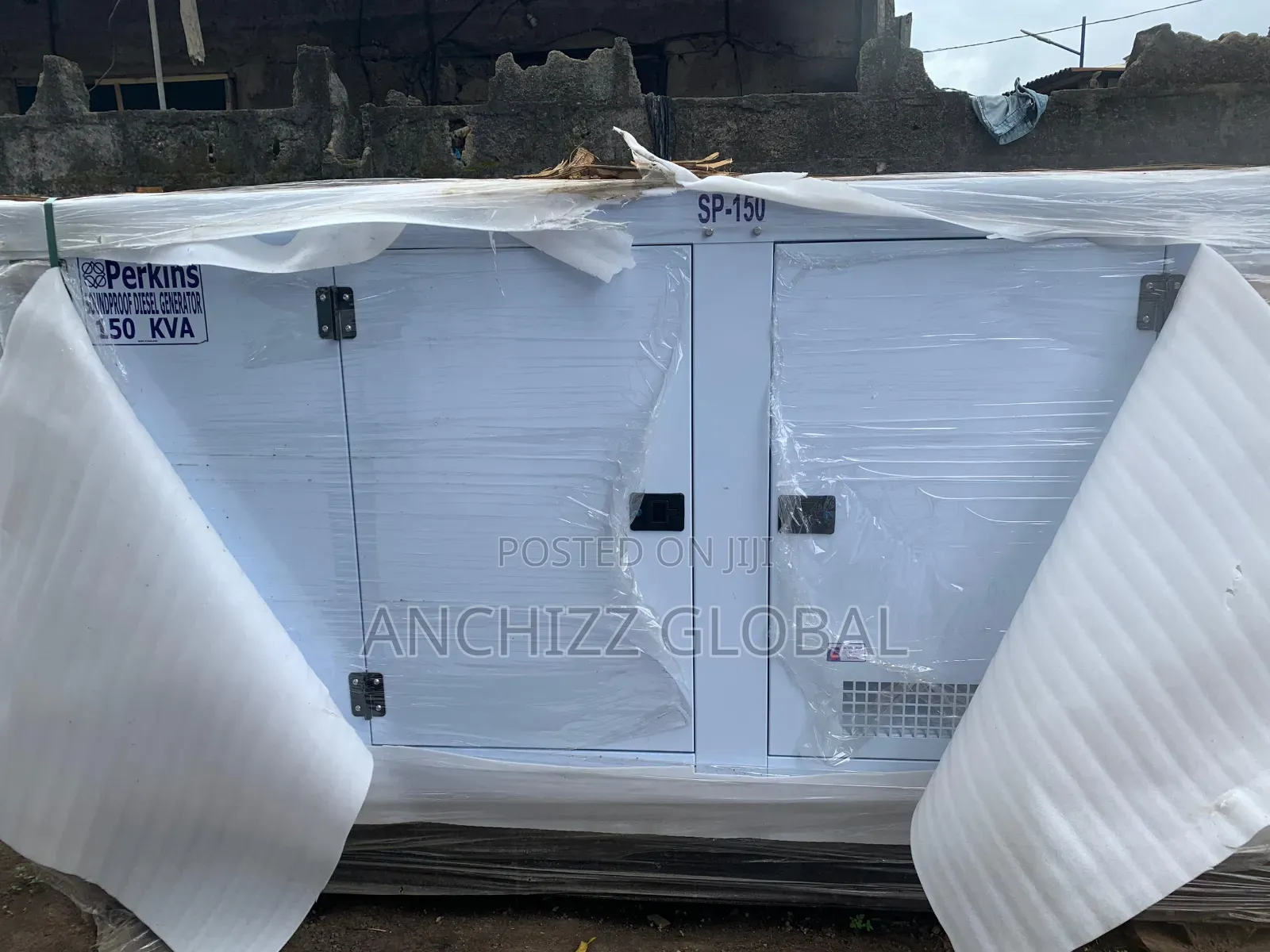Original Perkins 150kva Soundproof Generator