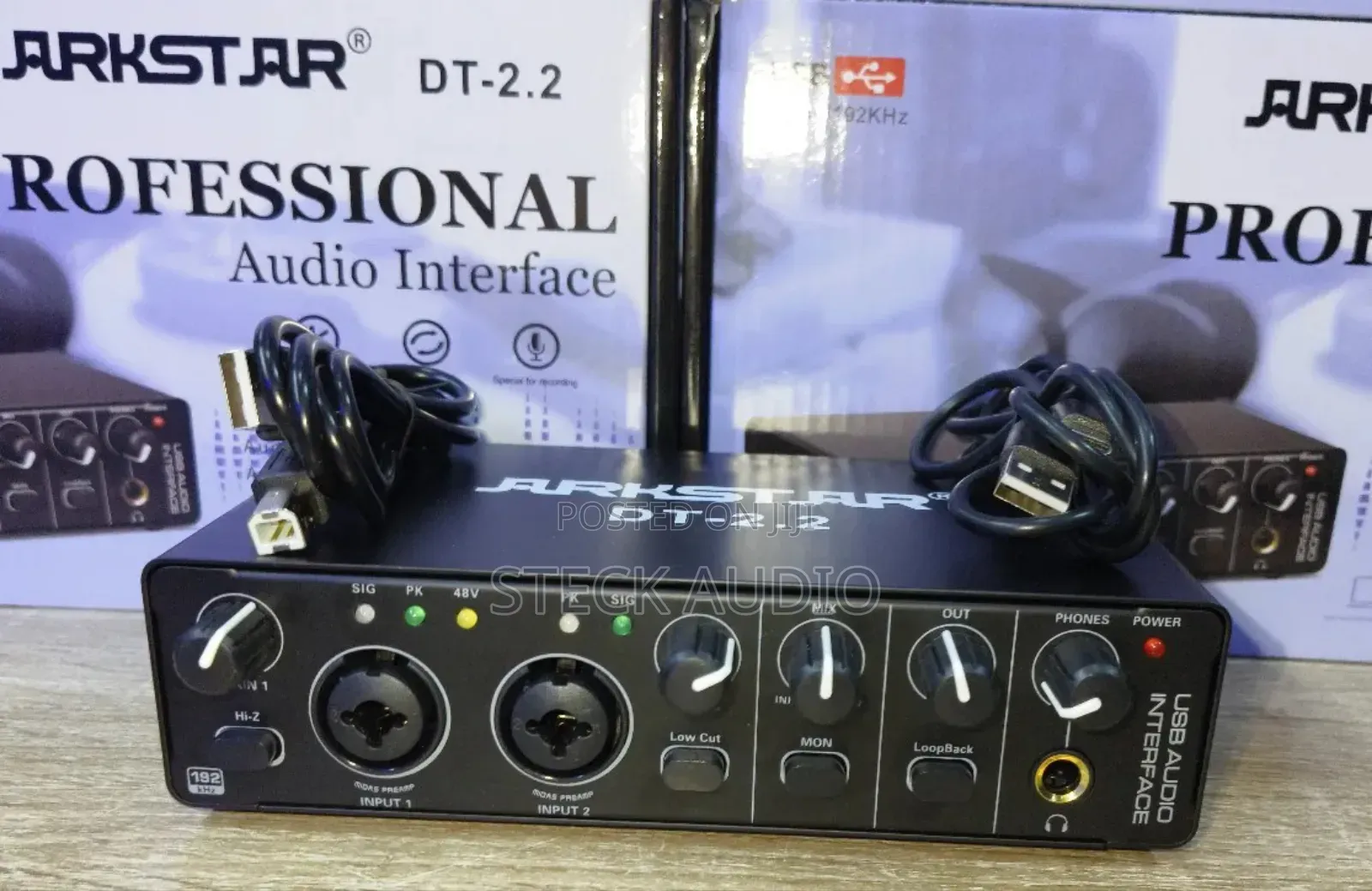 Arkstar Usb Recording Studio Sound Card
