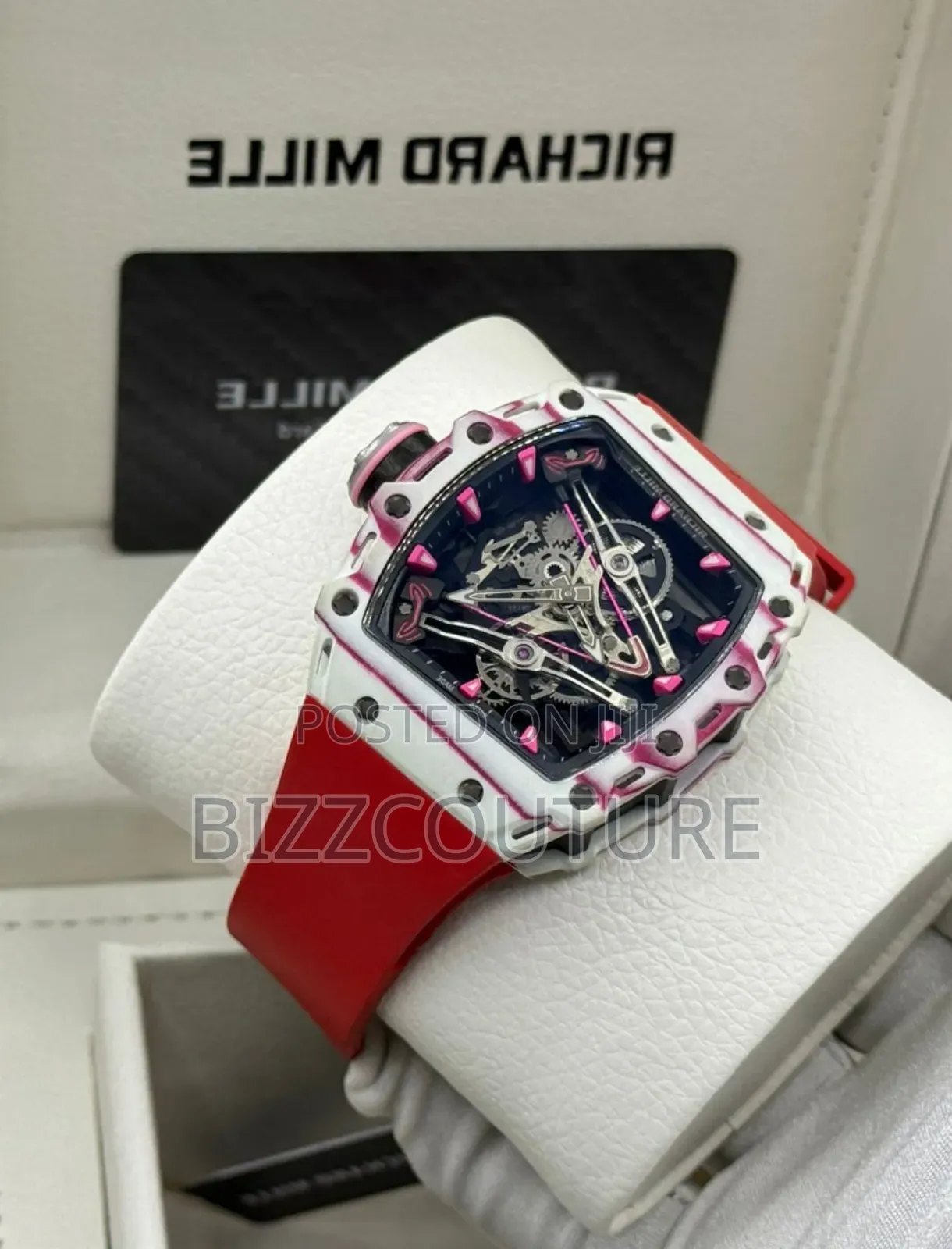 Original Richard Mille Rubber Strap, Mechanical Watch in Store