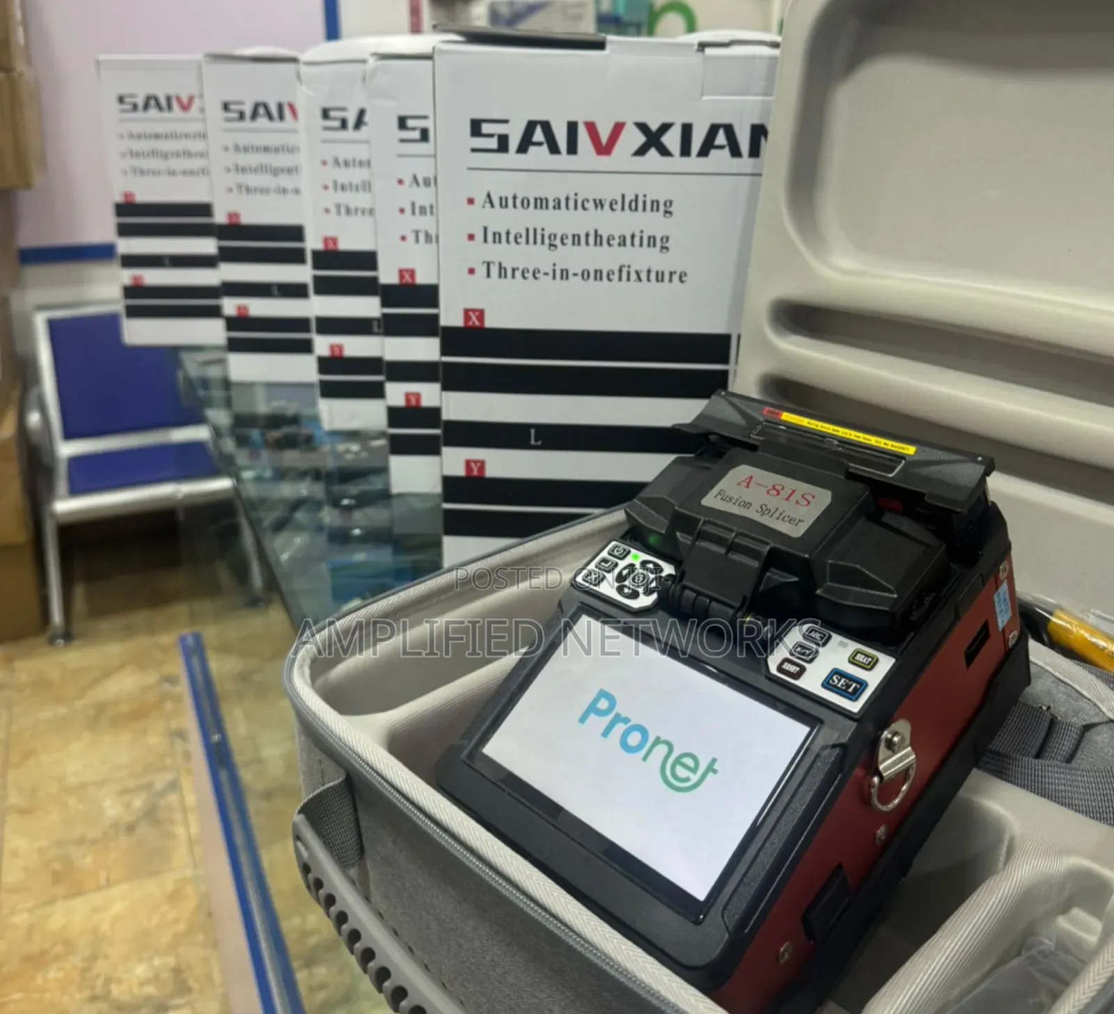 Pronet Fiber Optics Fusion Splicer
