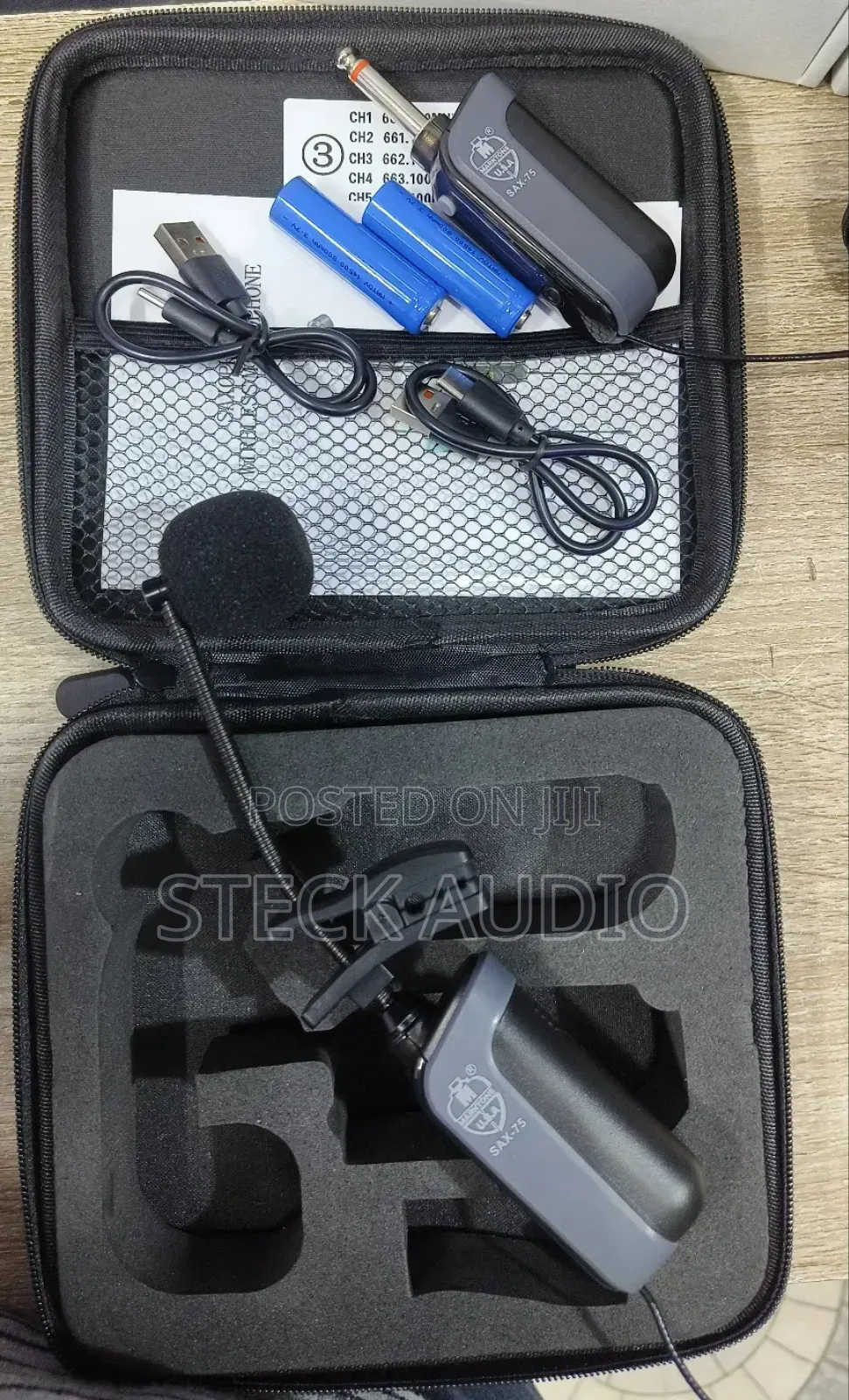 Sax 75 Marktone Usa Professional Saxophone Mic 