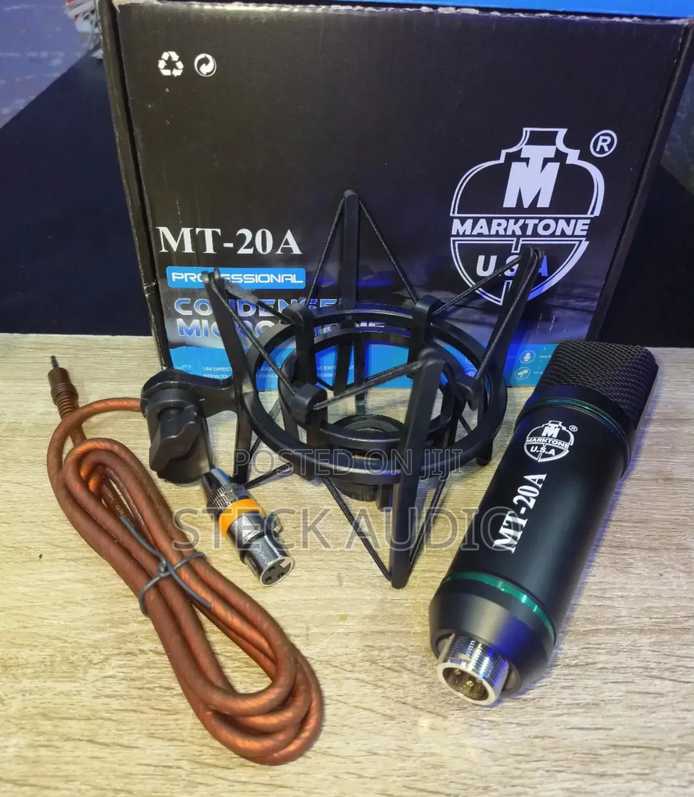 Mt 20a Marktone Usa Condenser Recording Microphone