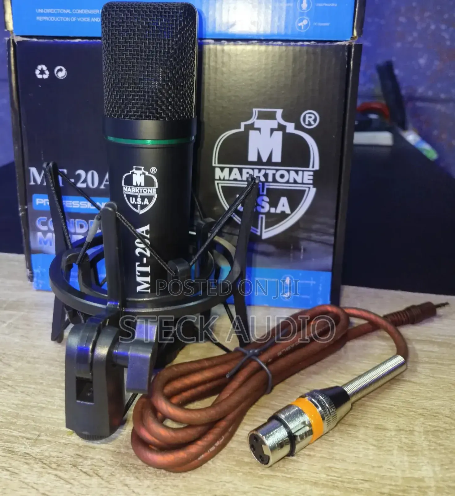 Mt 20a Marktone Usa Condenser Recording Microphone