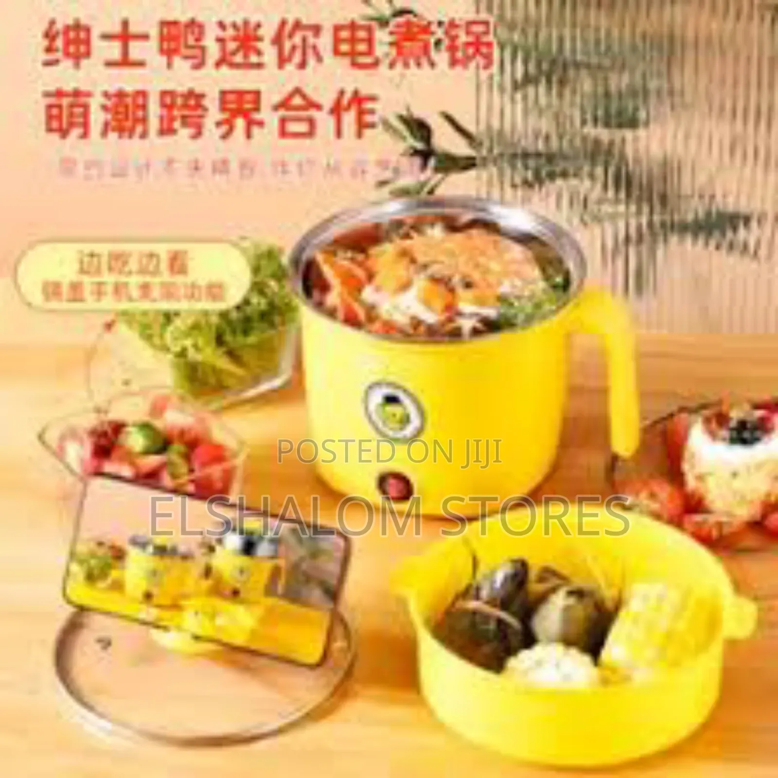 Double Layer Mini Electric Pot
