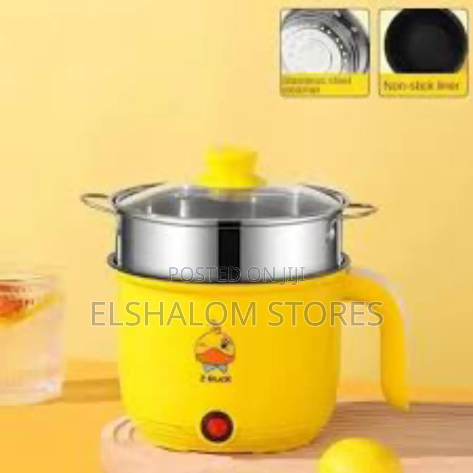 Double Layer Mini Electric Pot