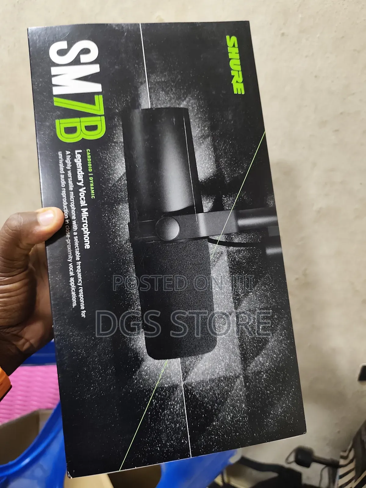 Shure Sm7b Legendary Vocal Microphone Original