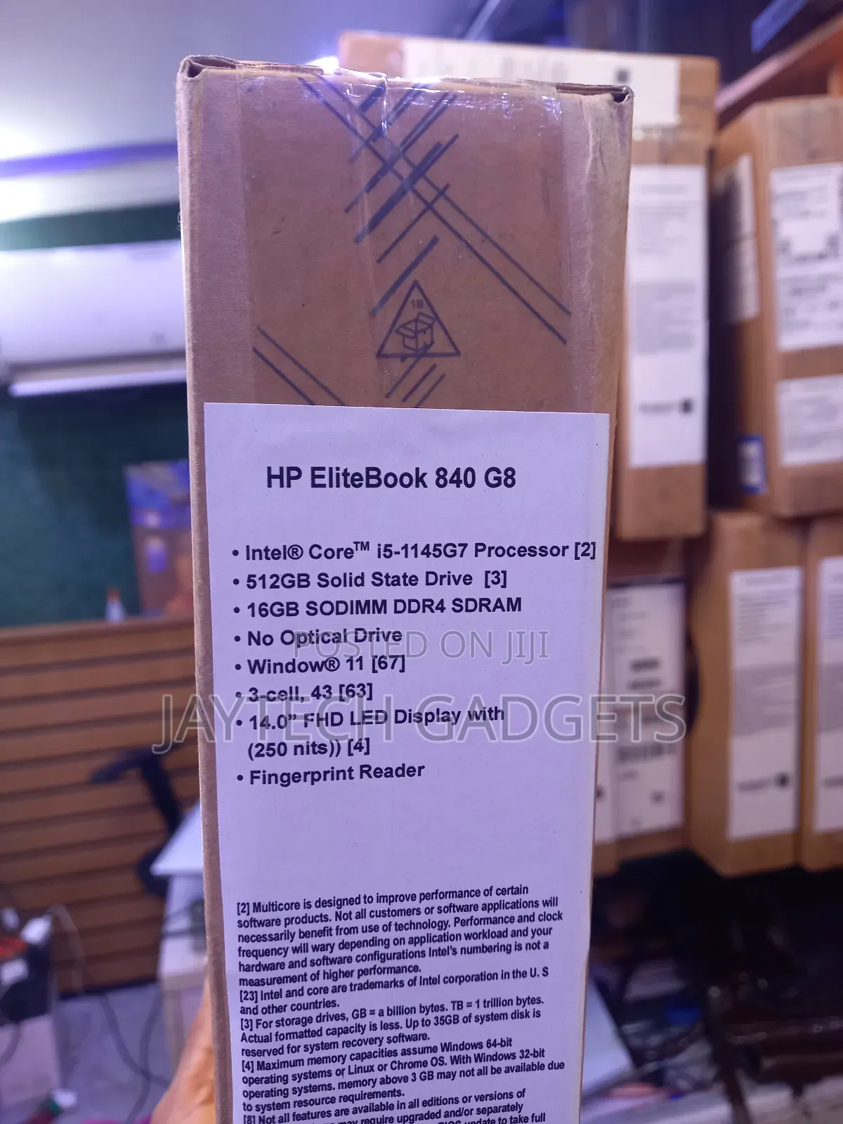 New Laptop HP EliteBook 840 G8 16GB Intel Core i5 SSD 512GB