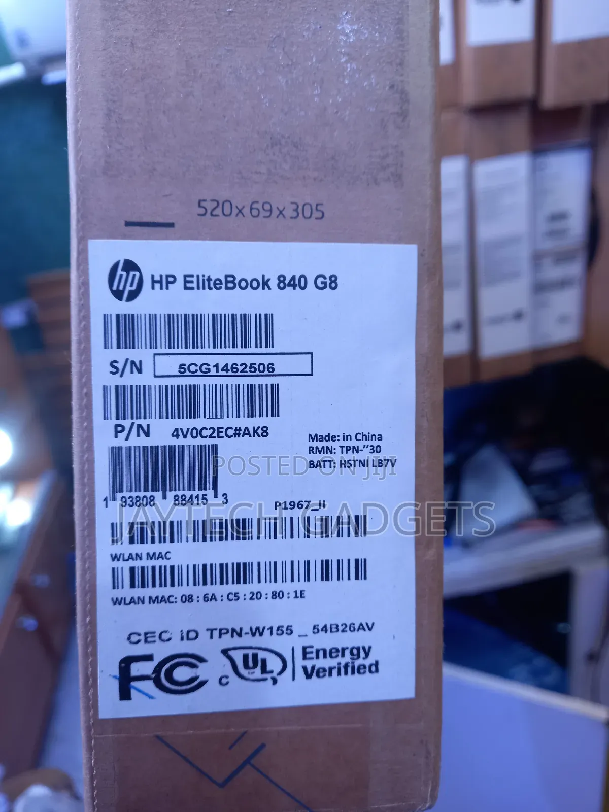 New Laptop HP EliteBook 840 G8 16GB Intel Core i5 SSD 512GB