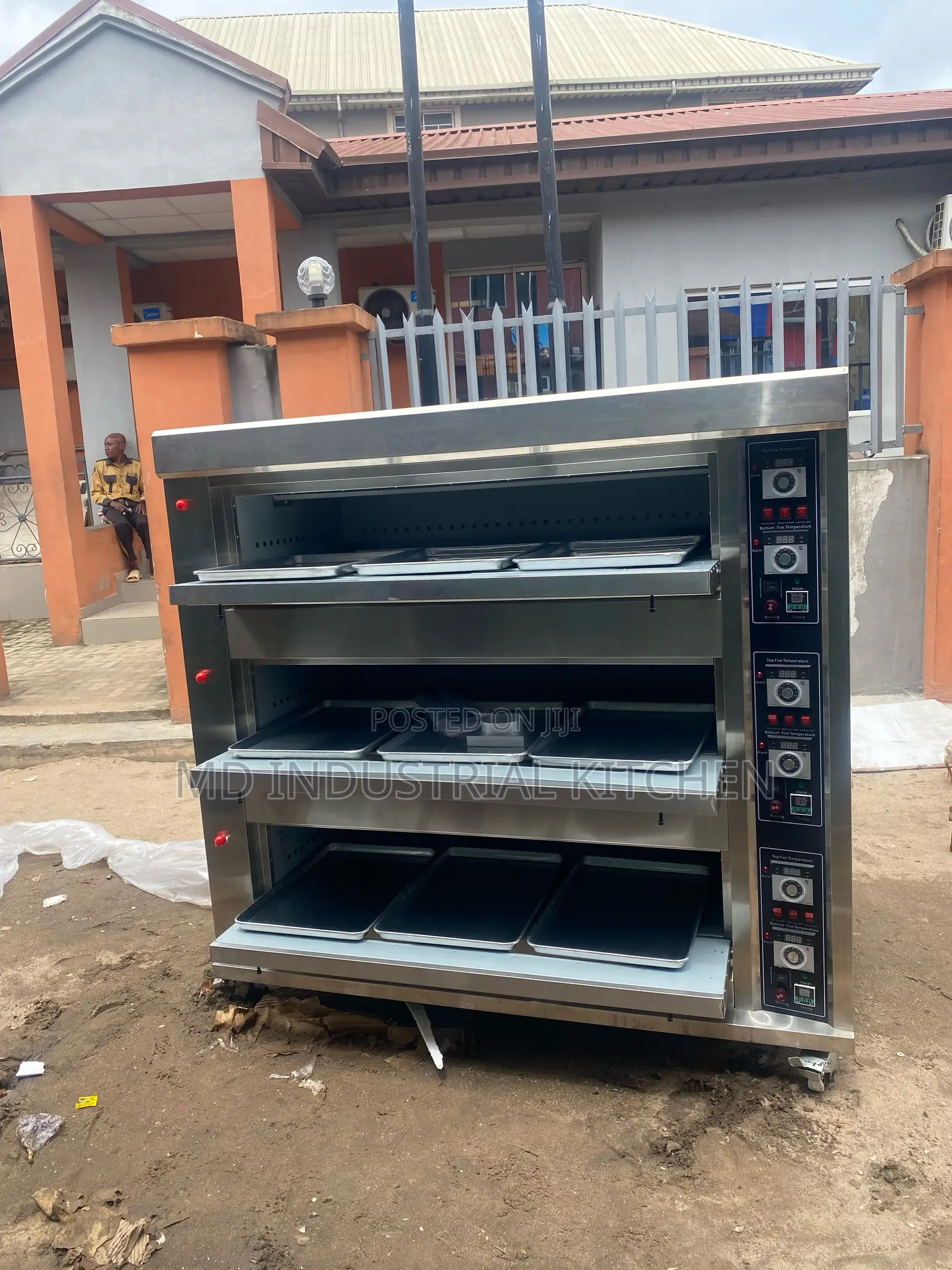Gas Oven 9 Trays