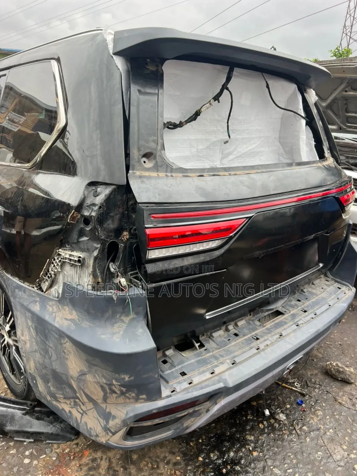 Complete Body Upgrade Kit Lexus Lx570 To Lx600 2024 Model
