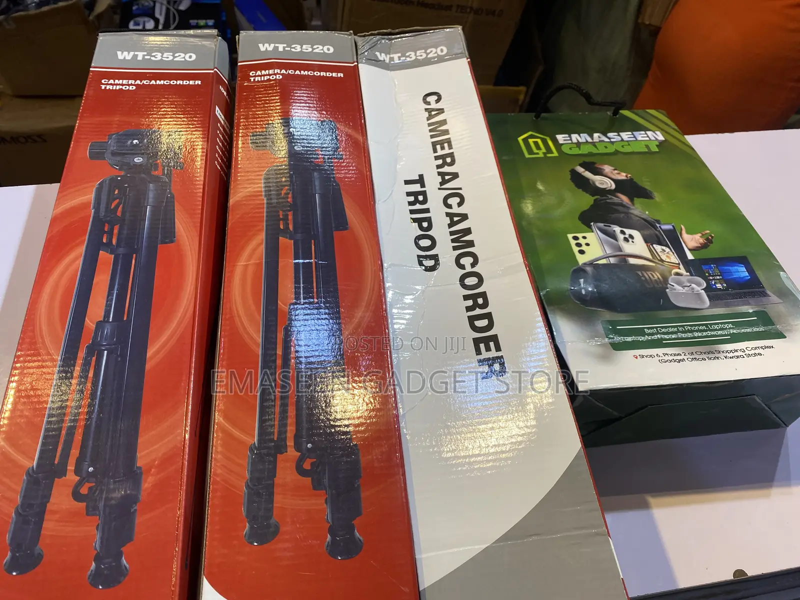 Wt-3520 Camcorder Tripod