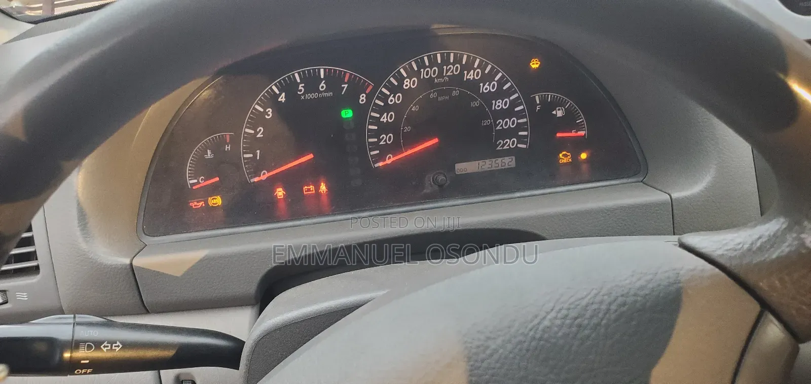 Toyota Camry 2006 Red