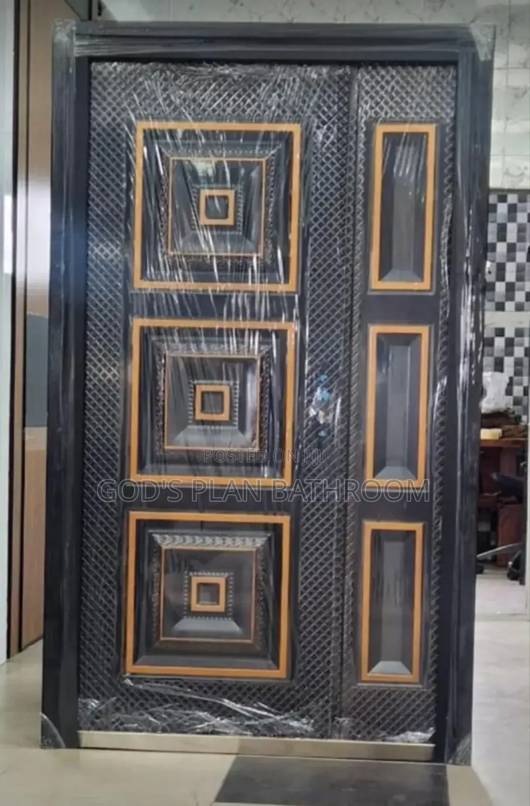 Security Entrance Cast Door