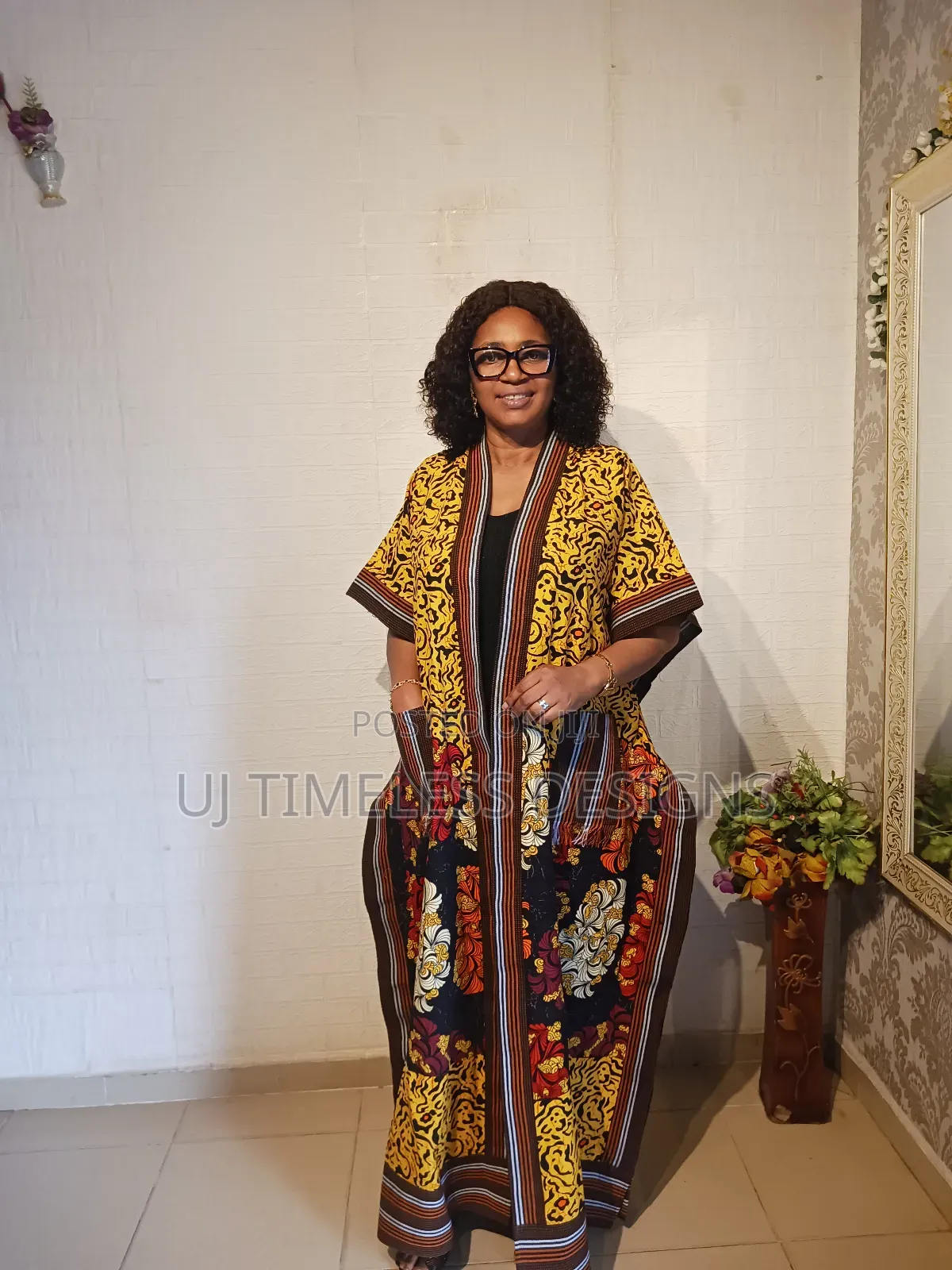 Attractive Kimono Jacket With Asoke