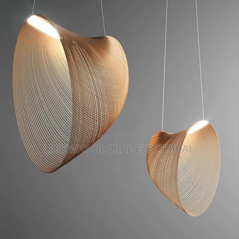 Wooden Crafted Basket Pendant