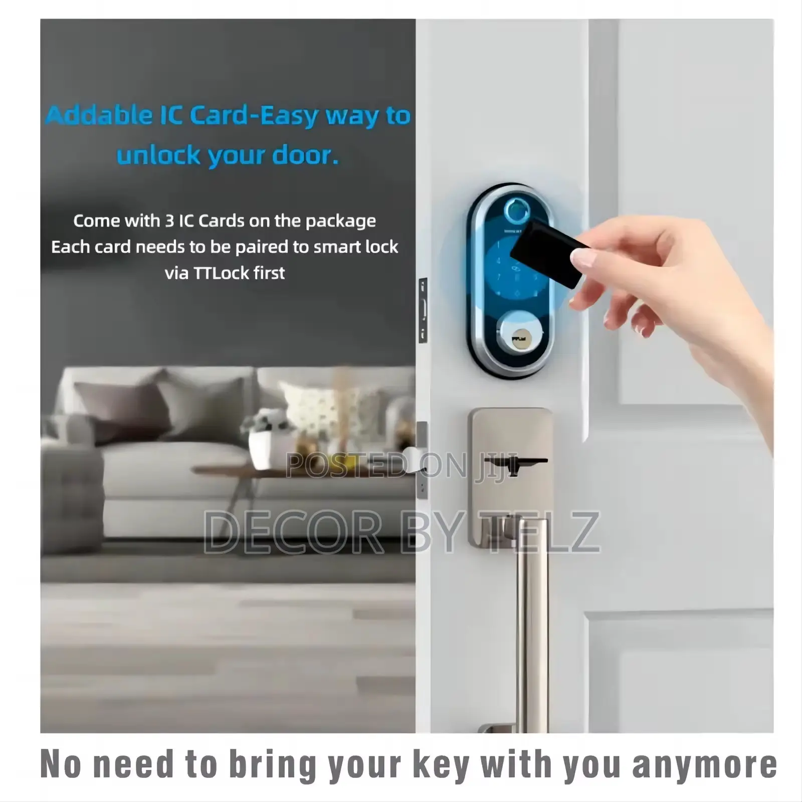Smart Door Lock Card in Bulk and Unit